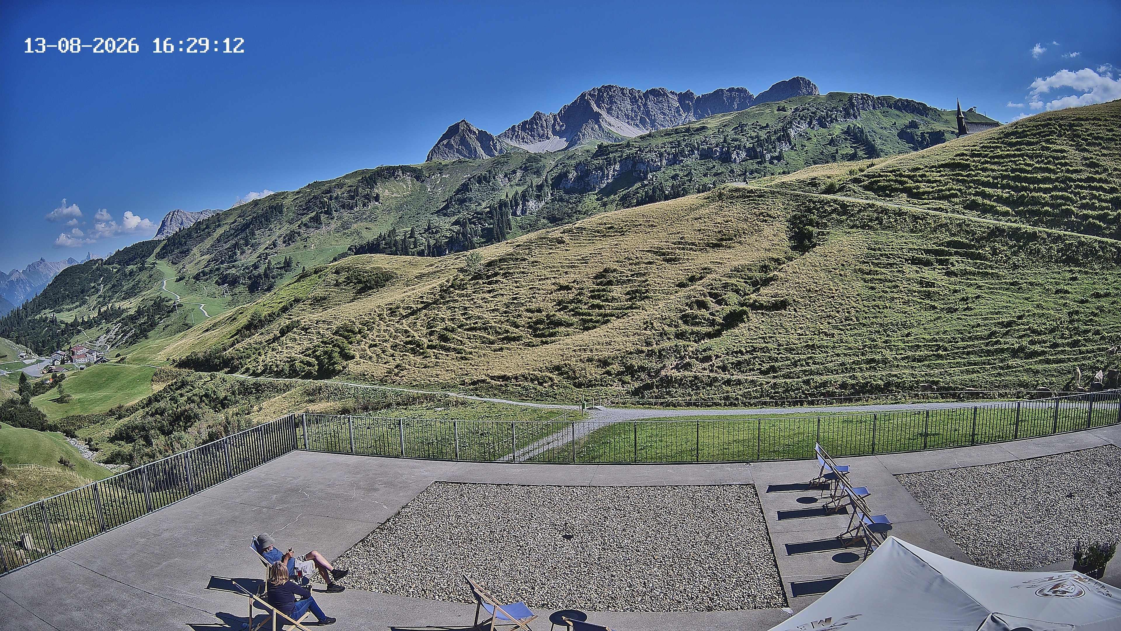 Archiv Foto Webcam Hotel Adler in Warth