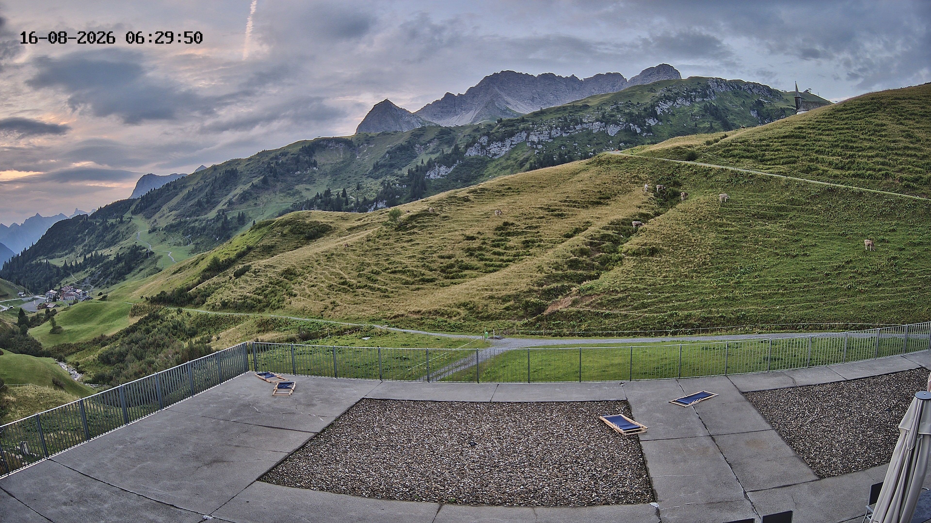 Archiv Foto Webcam Hotel Adler in Warth