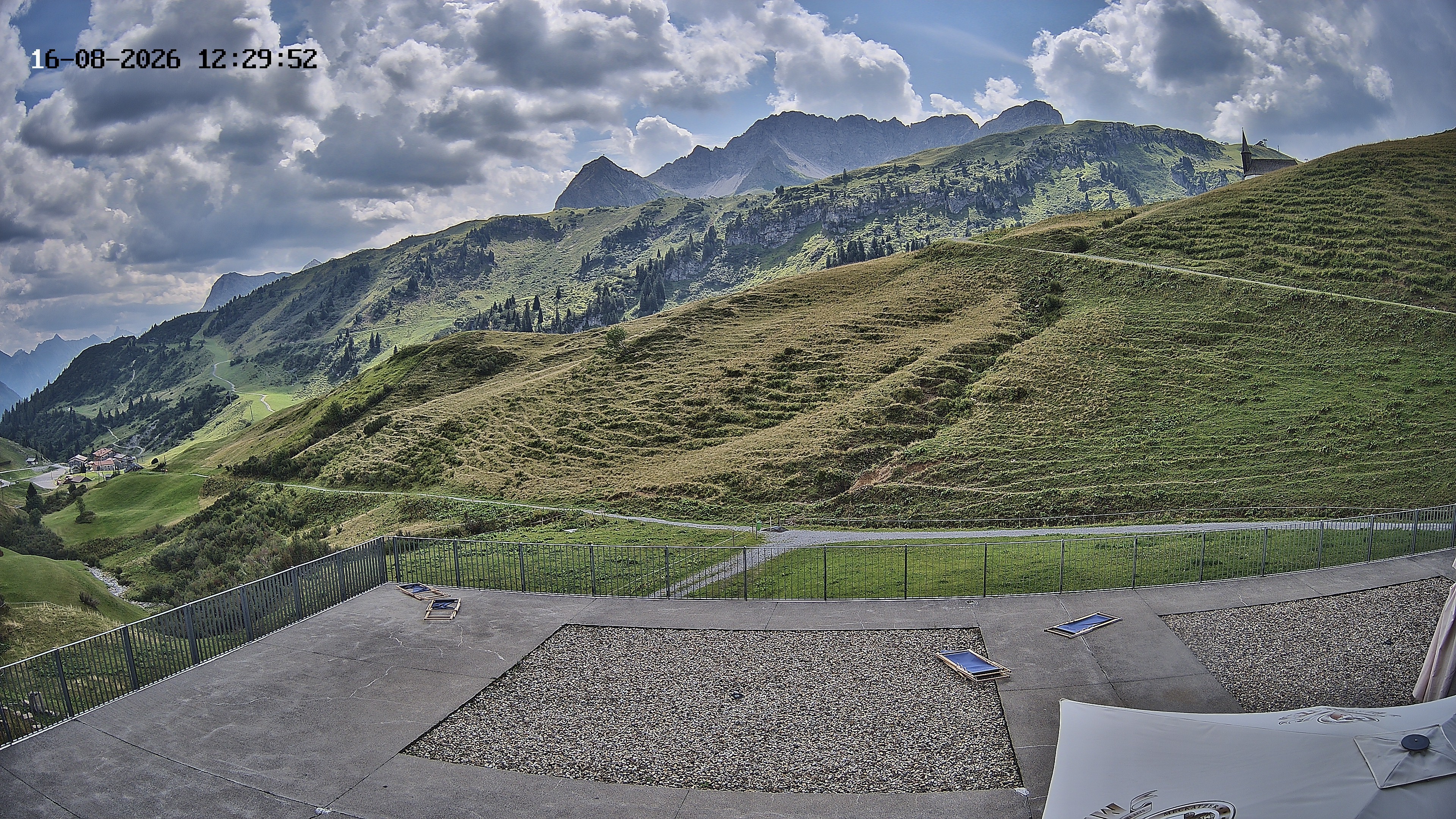 Archiv Foto Webcam Hotel Adler in Warth