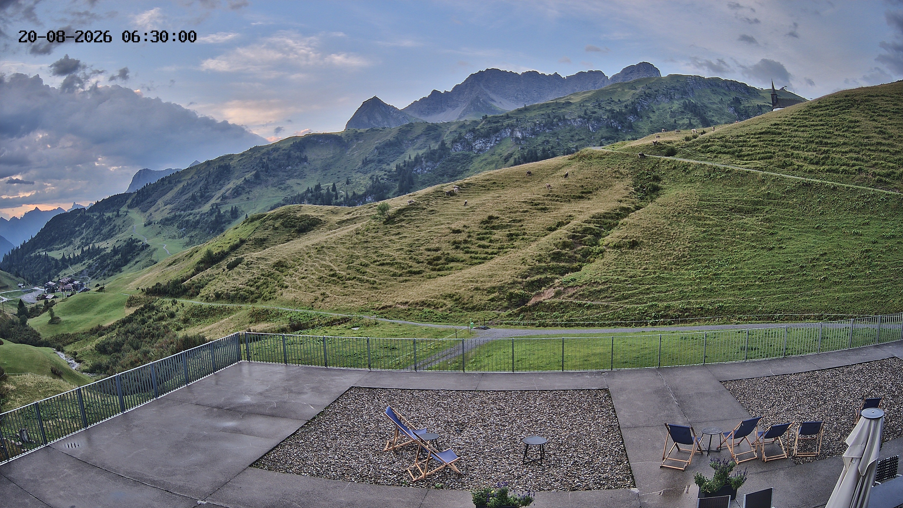 Archiv Foto Webcam Hotel Adler in Warth