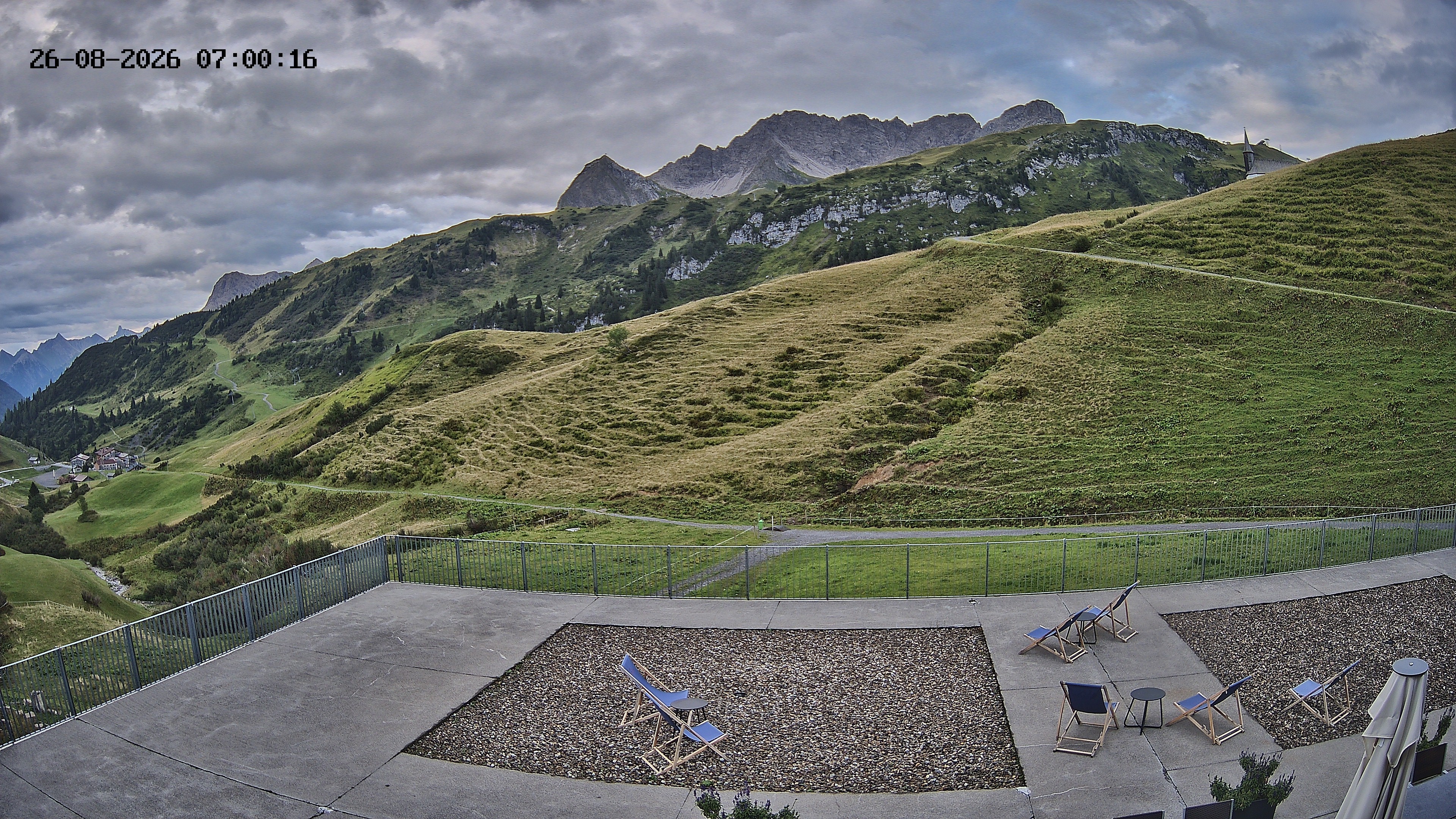 Archived image Webcam Hotel Adler at Warth