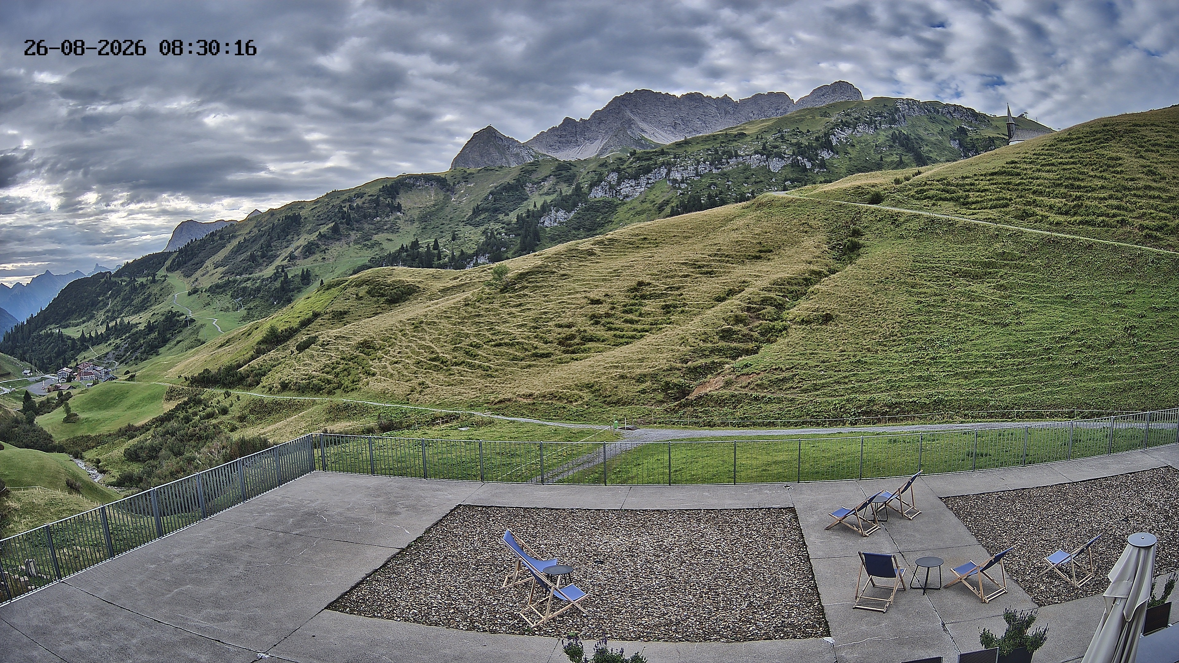 Archived image Webcam Hotel Adler at Warth