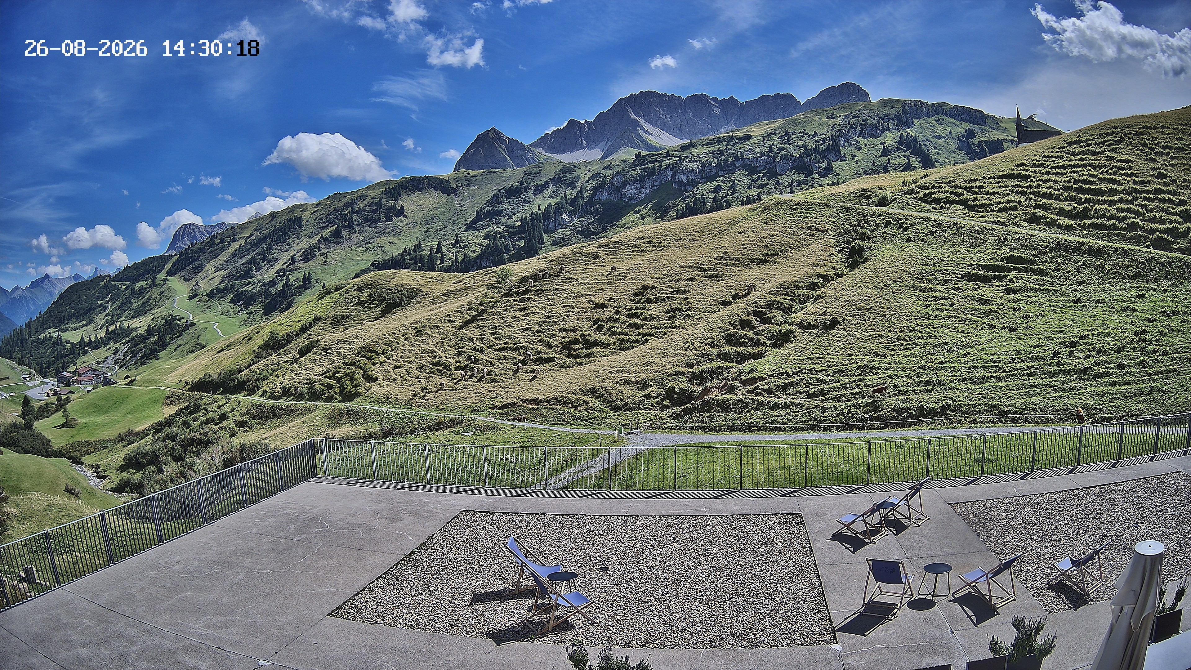 Archiv Foto Webcam Hotel Adler in Warth