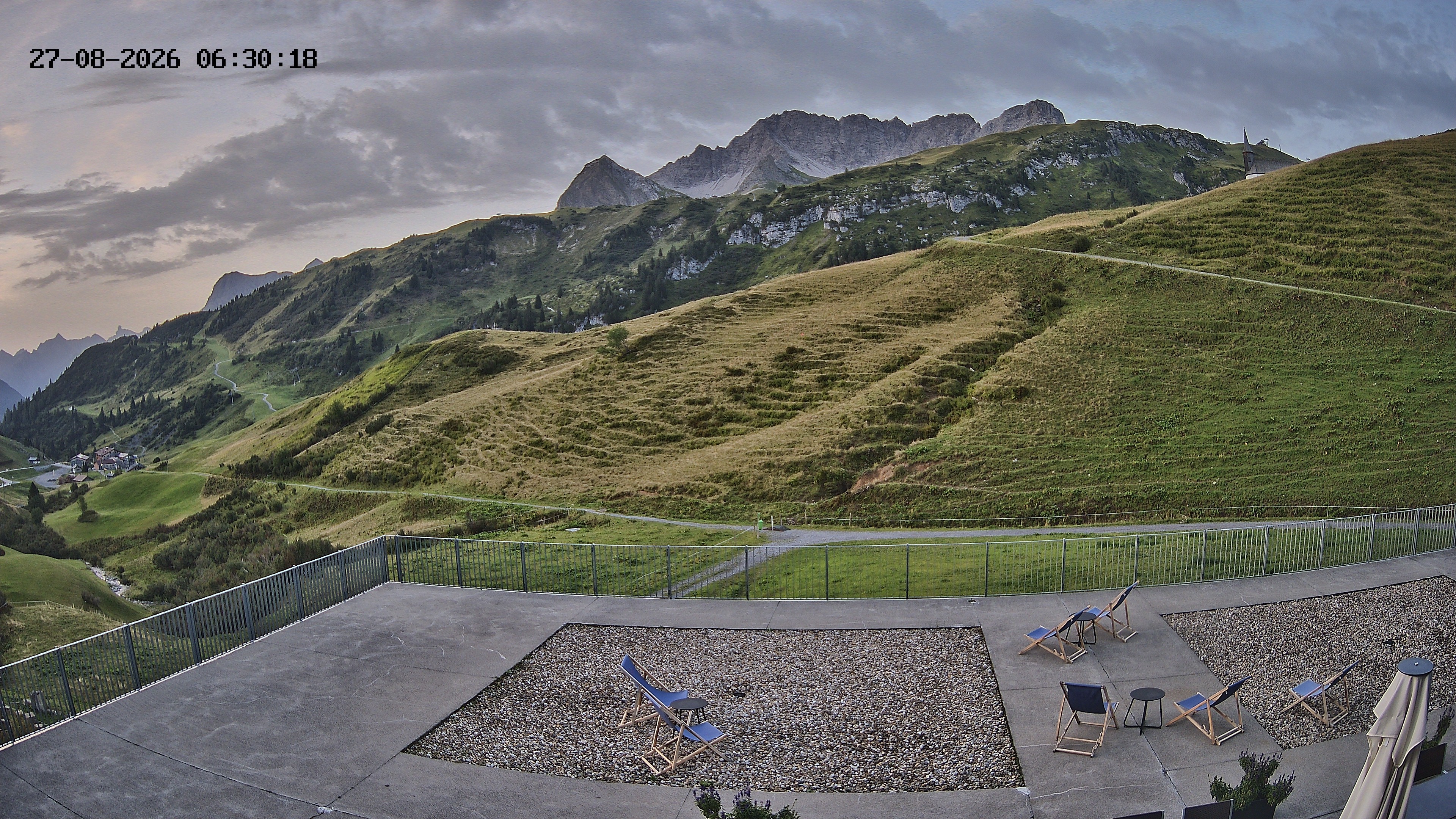 Archived image Webcam Hotel Adler at Warth