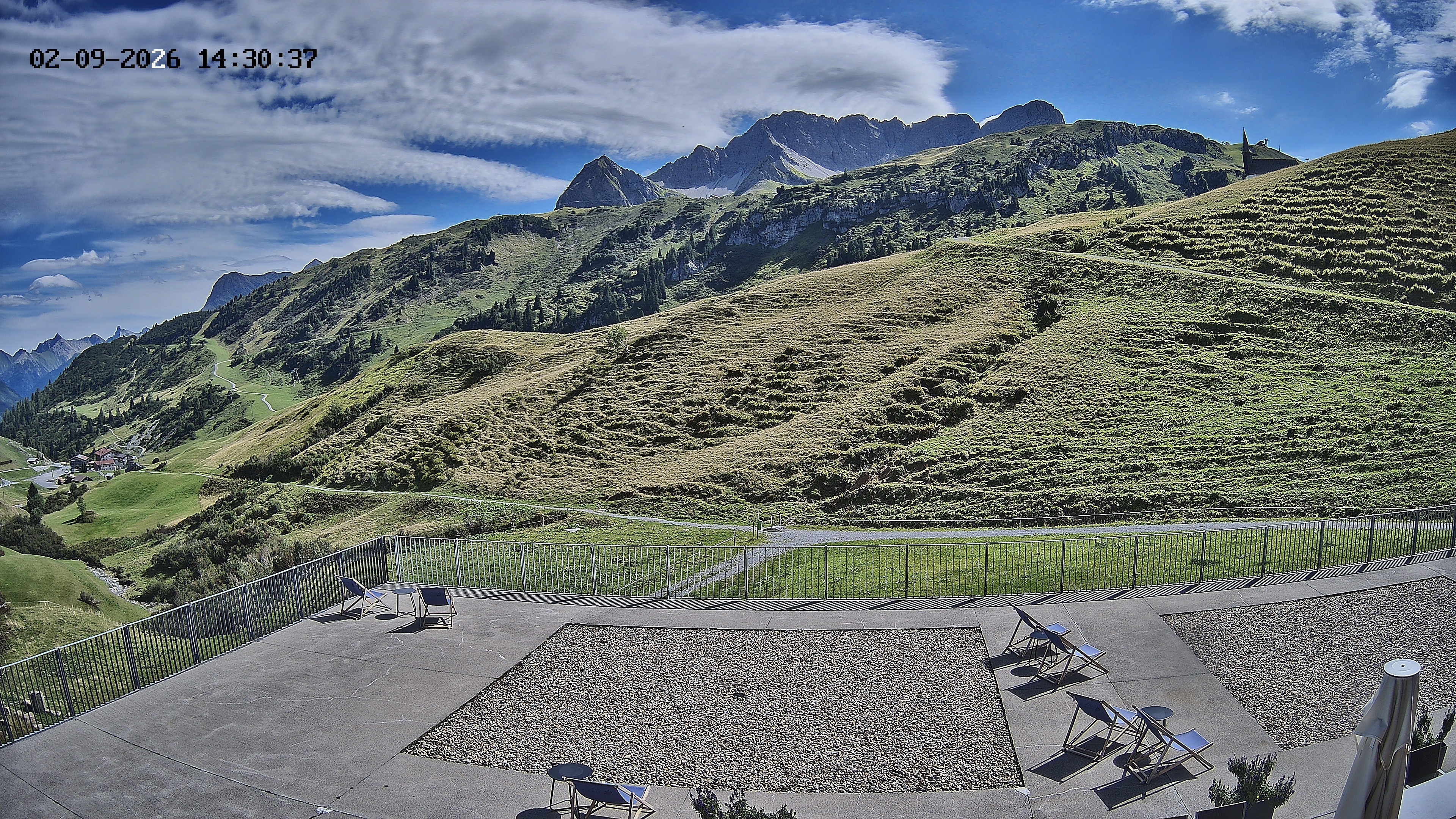 Archiv Foto Webcam Hotel Adler in Warth