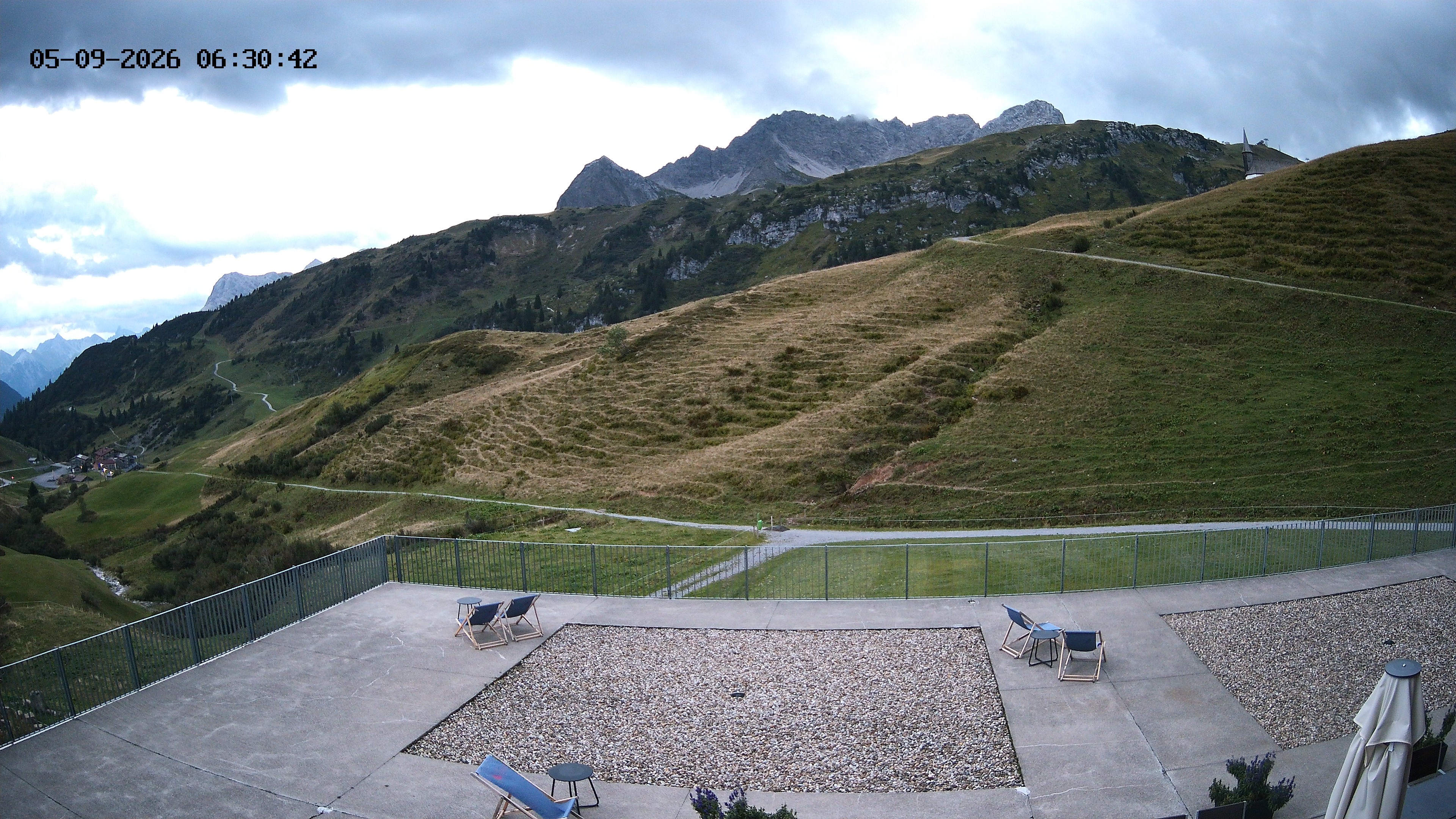 Archived image Webcam Hotel Adler at Warth