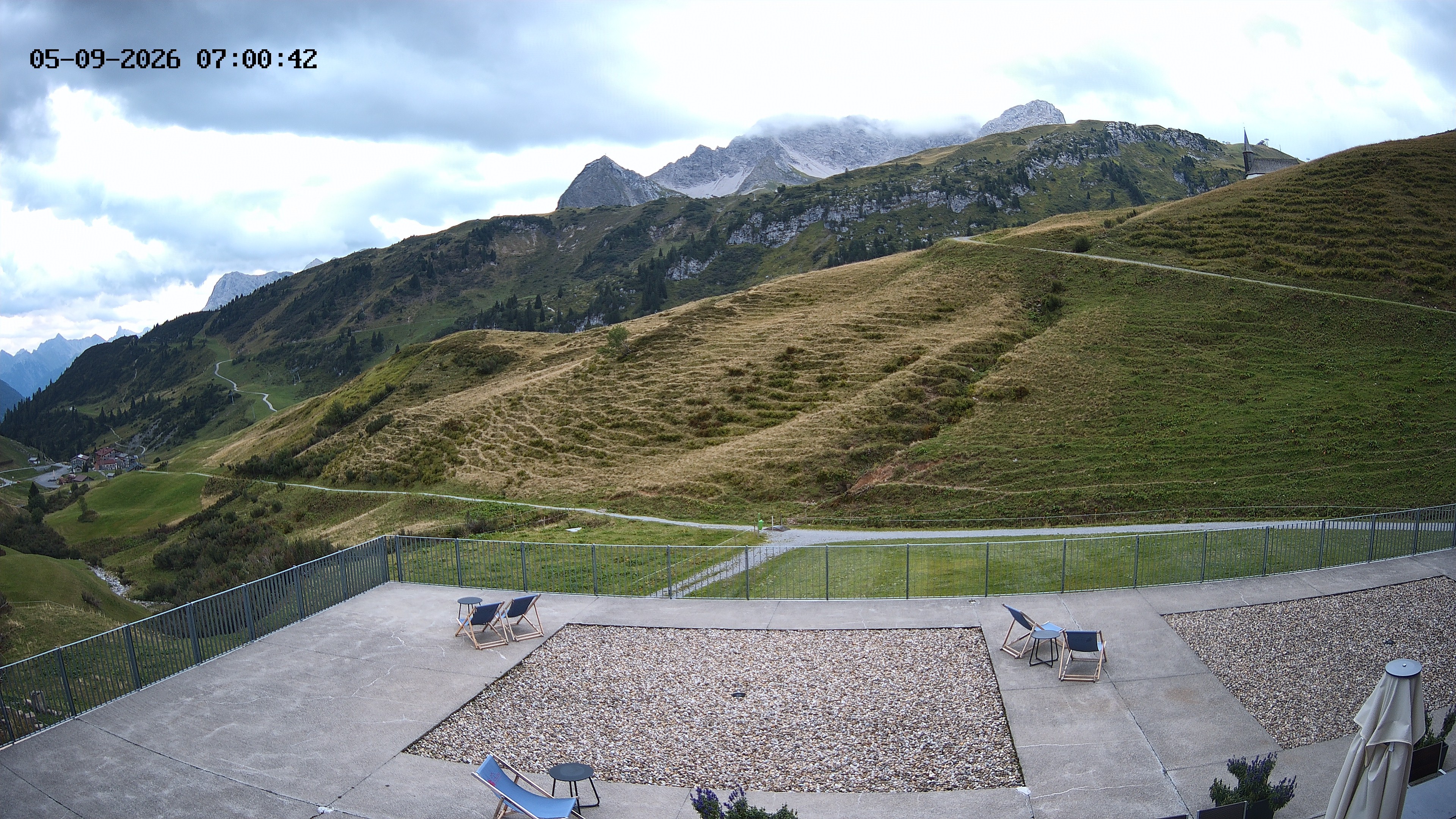 Archived image Webcam Hotel Adler at Warth