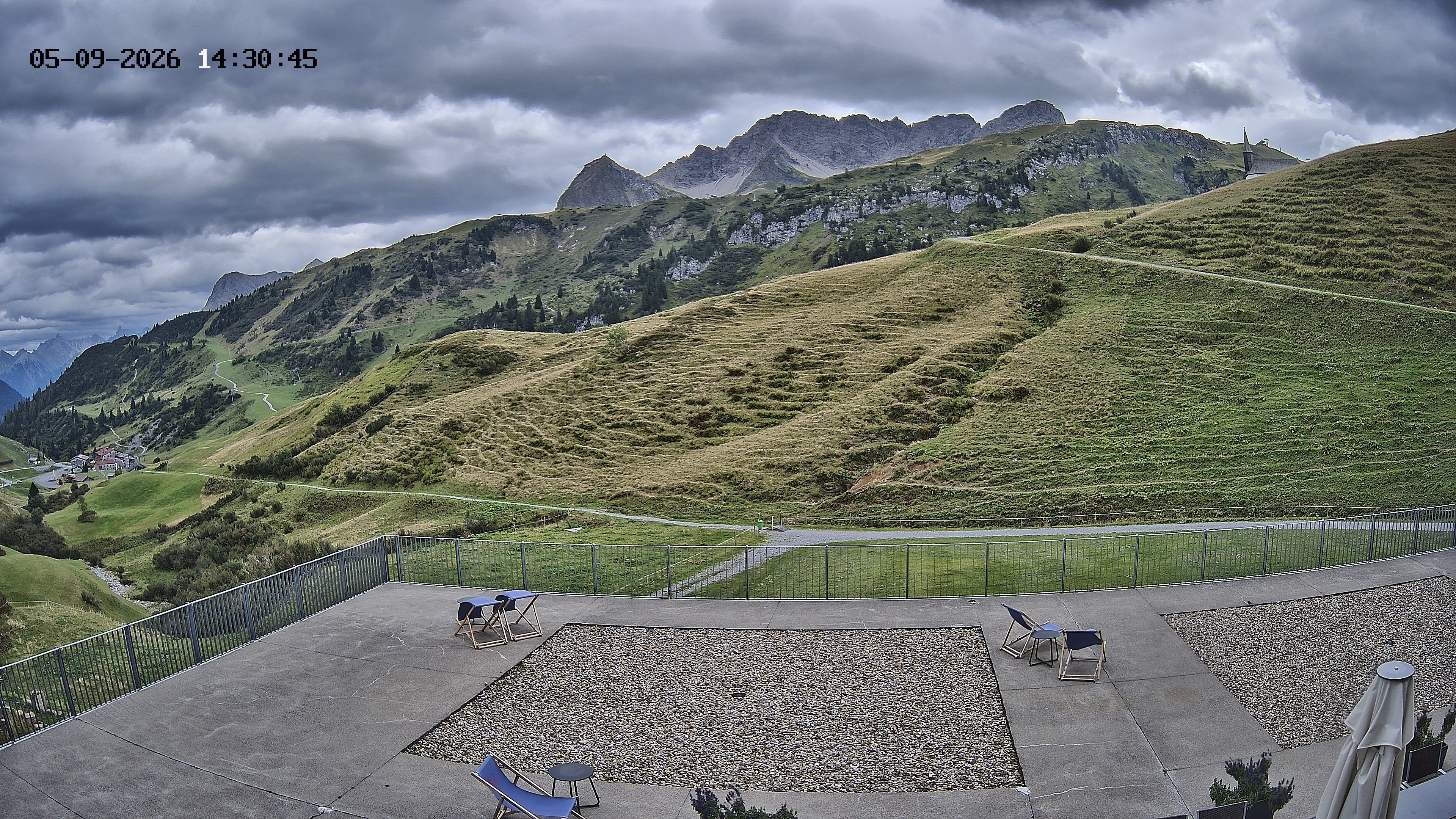 Archived image Webcam Hotel Adler at Warth