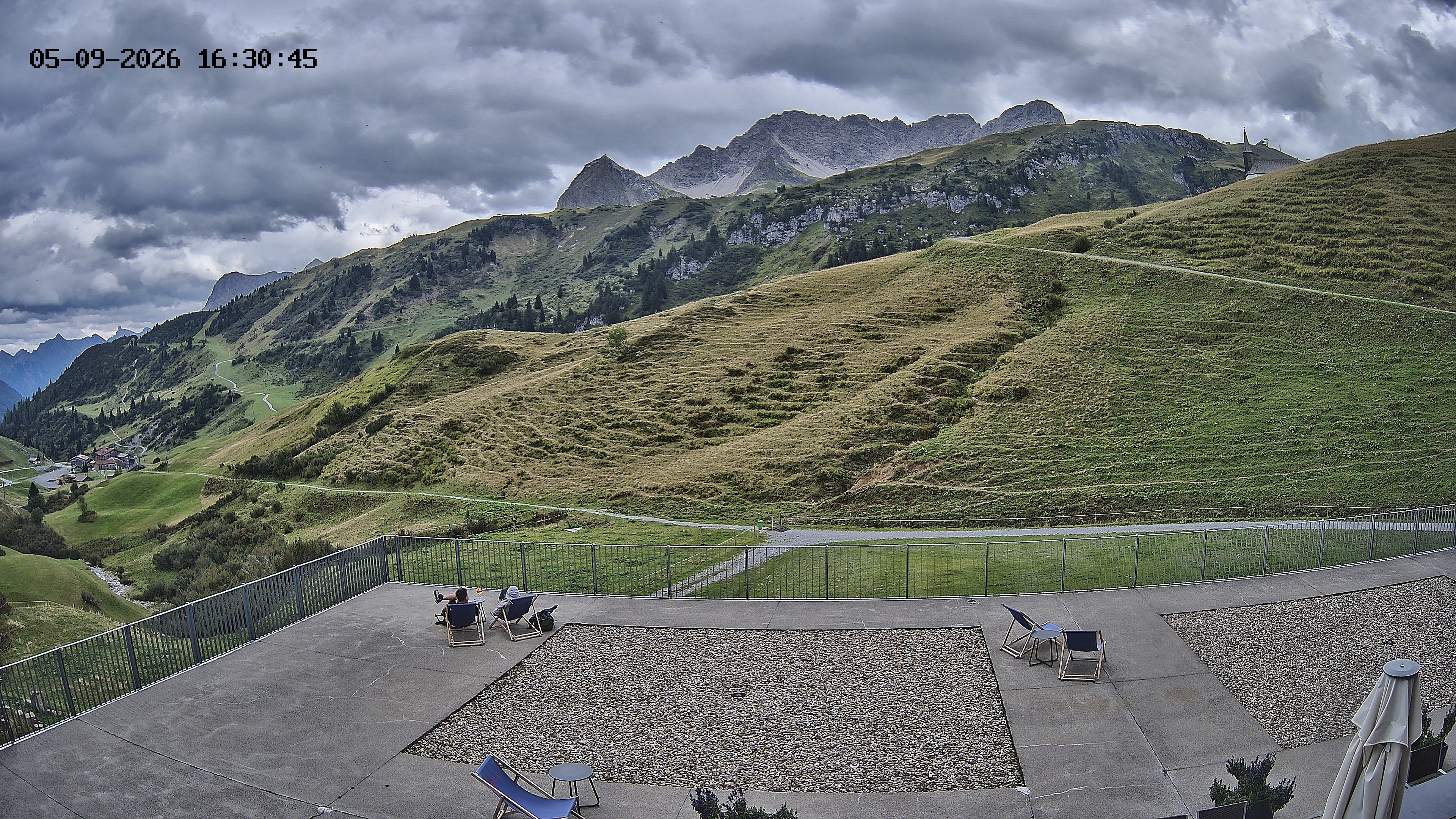 Archived image Webcam Hotel Adler at Warth