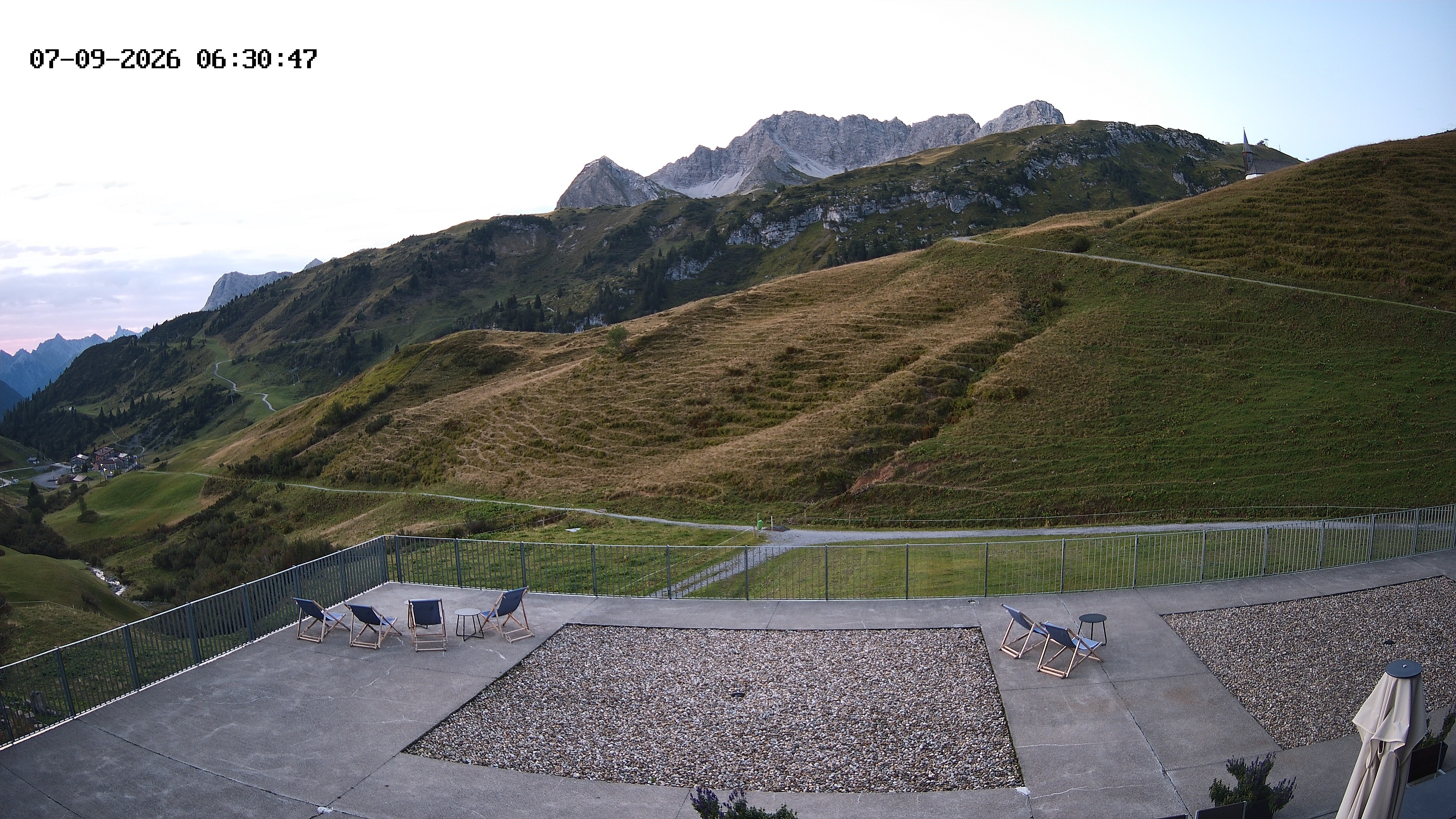 Archiv Foto Webcam Hotel Adler in Warth