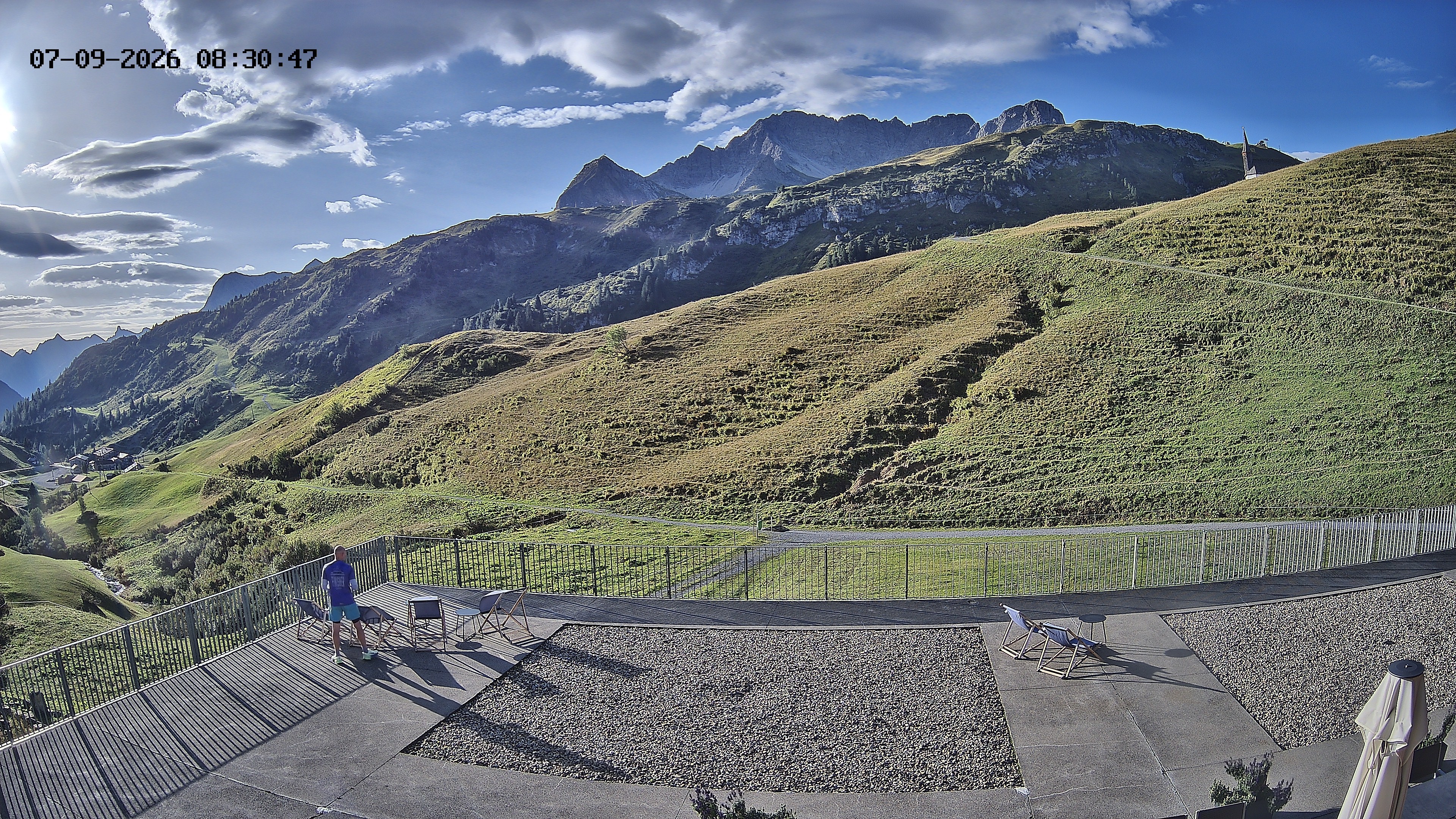 Archiv Foto Webcam Hotel Adler in Warth