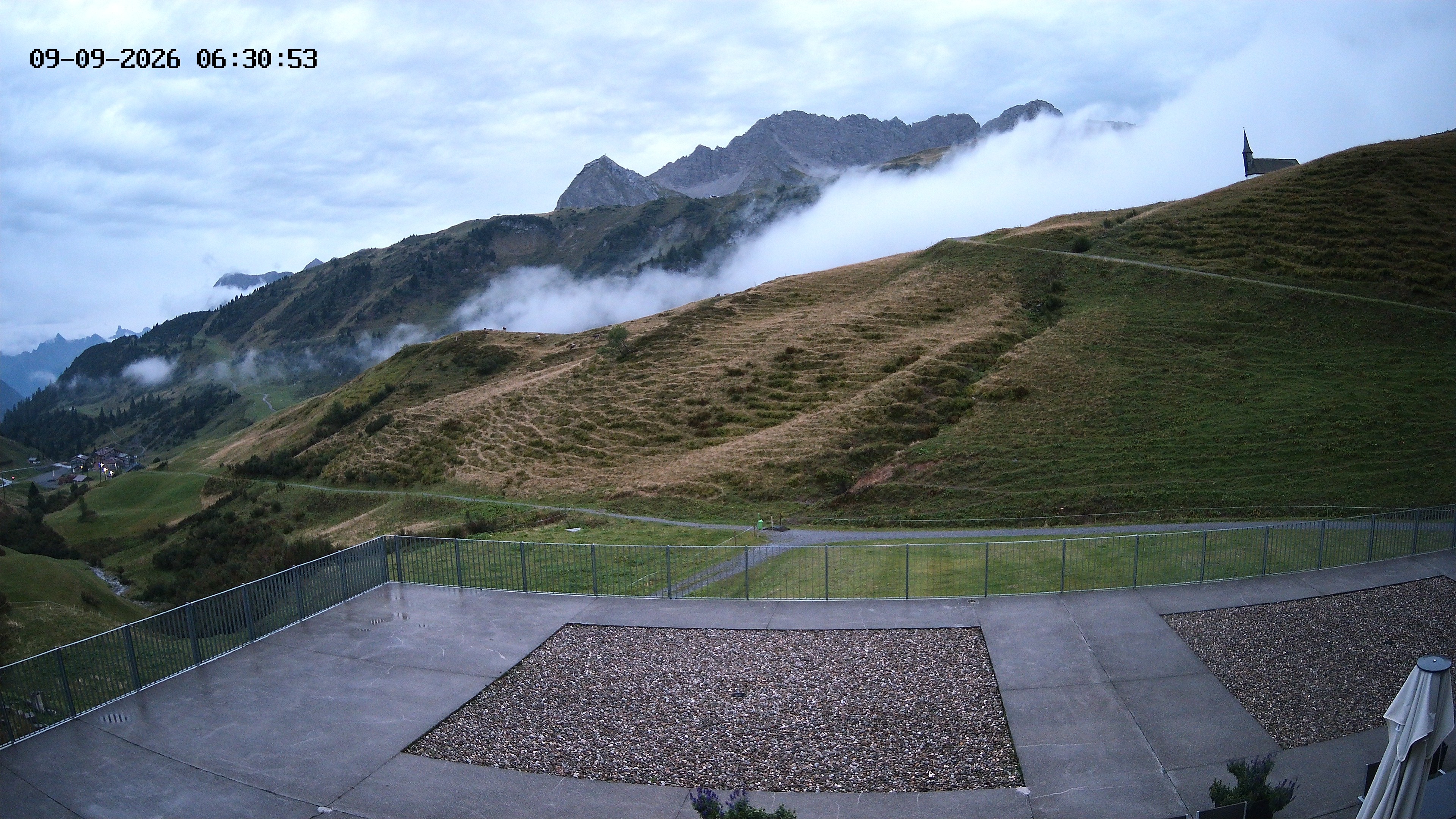 Archived image Webcam Hotel Adler at Warth