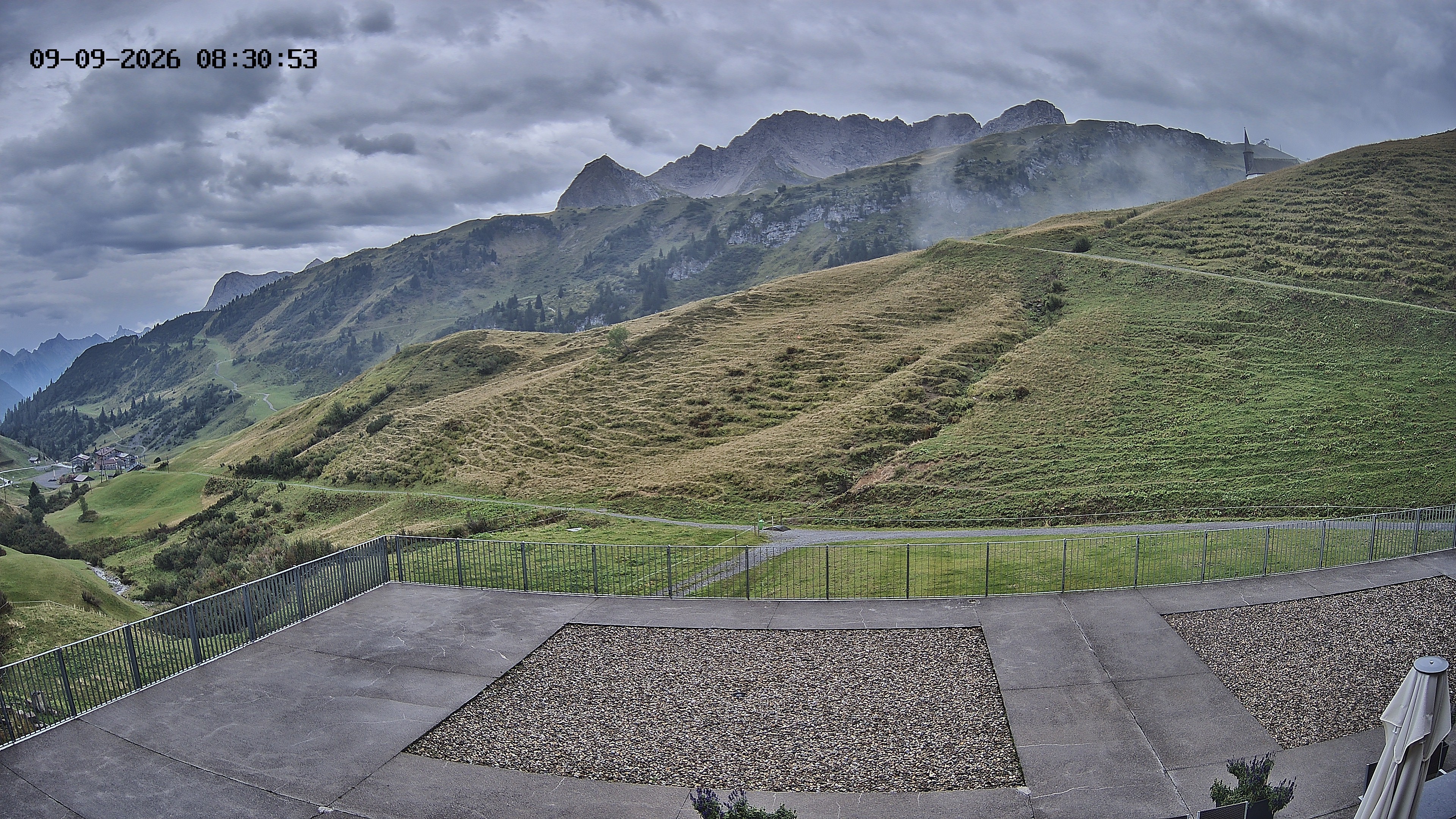 Archived image Webcam Hotel Adler at Warth
