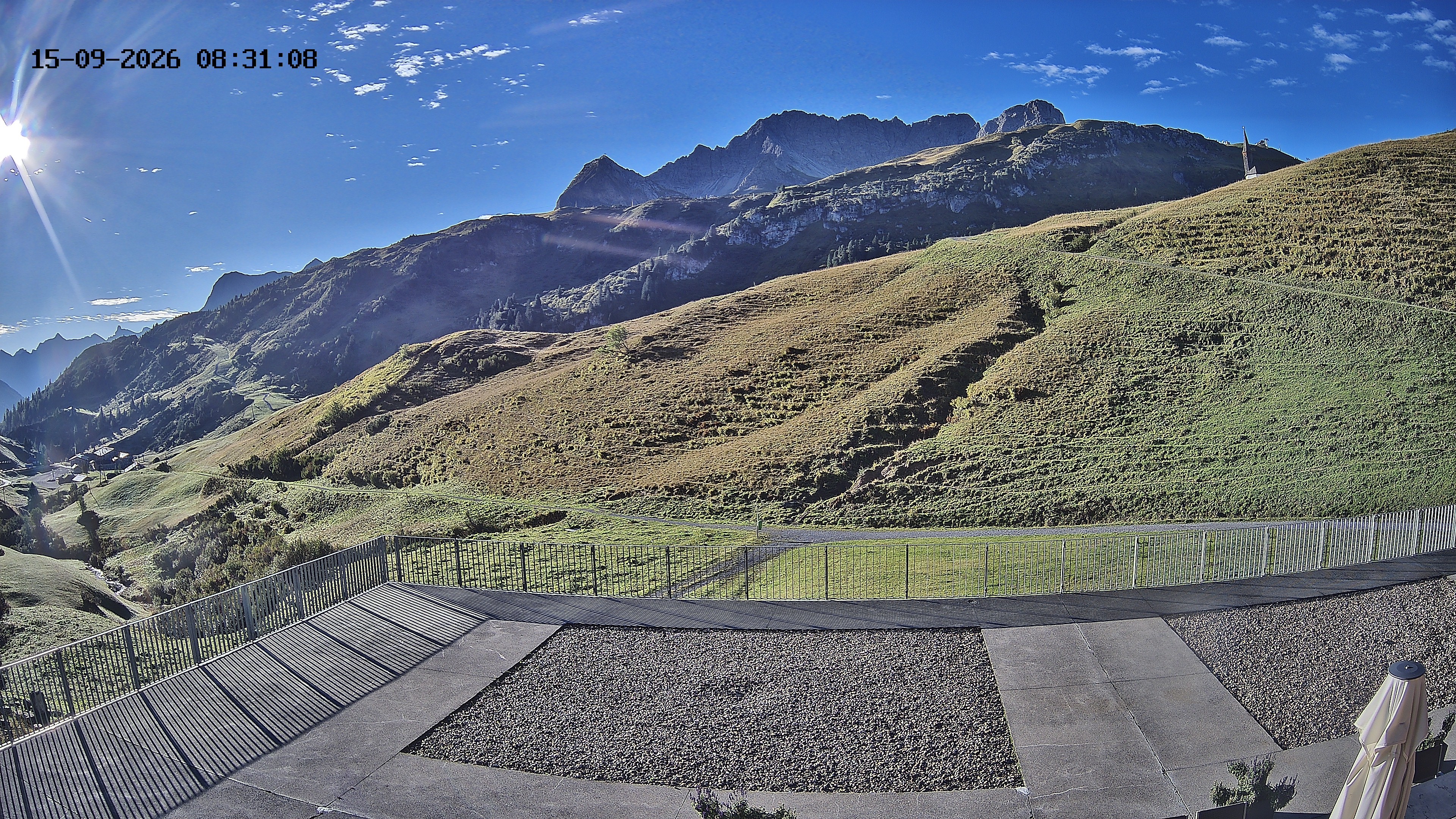 Archiv Foto Webcam Hotel Adler in Warth
