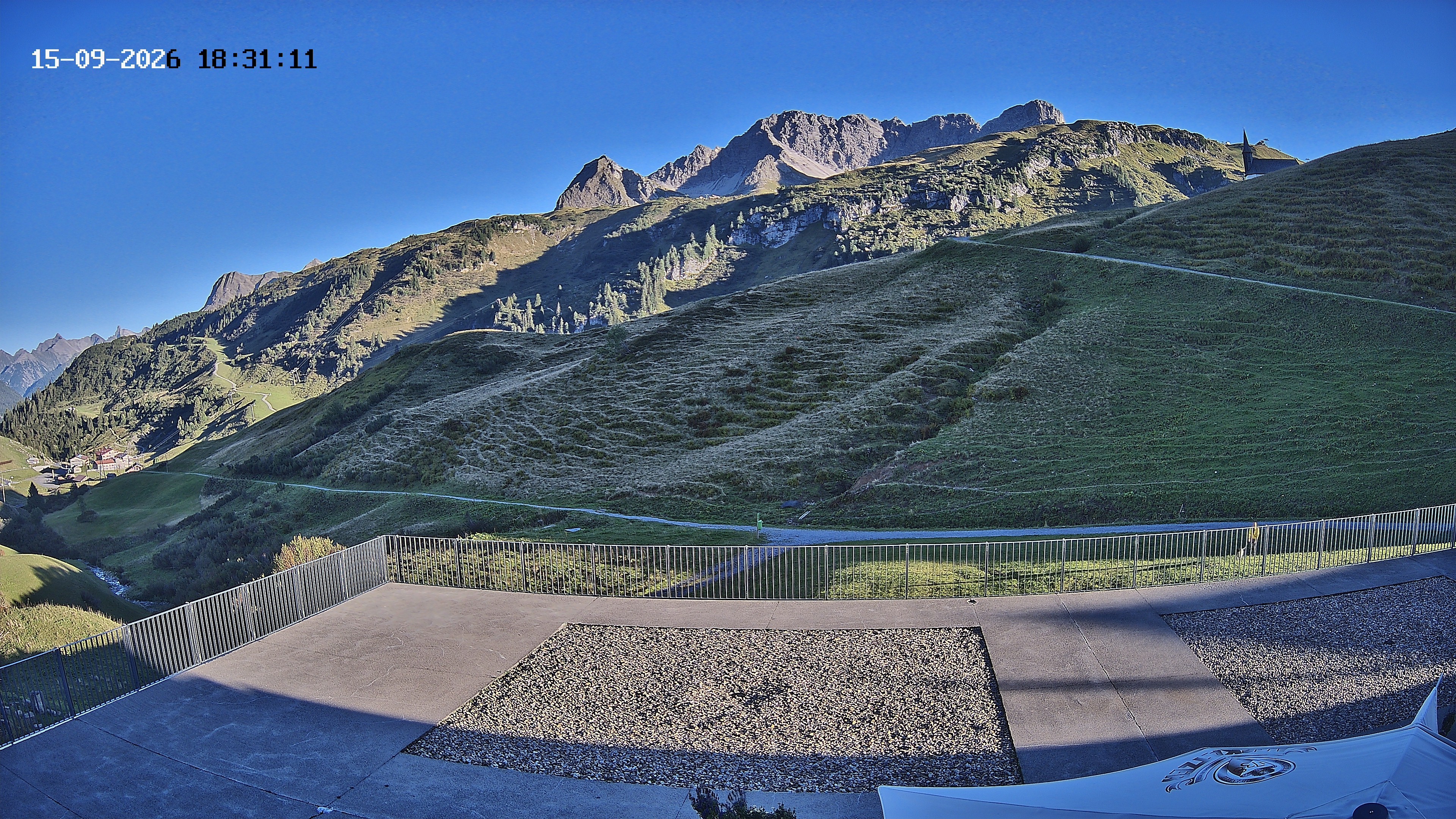 Archived image Webcam Hotel Adler at Warth