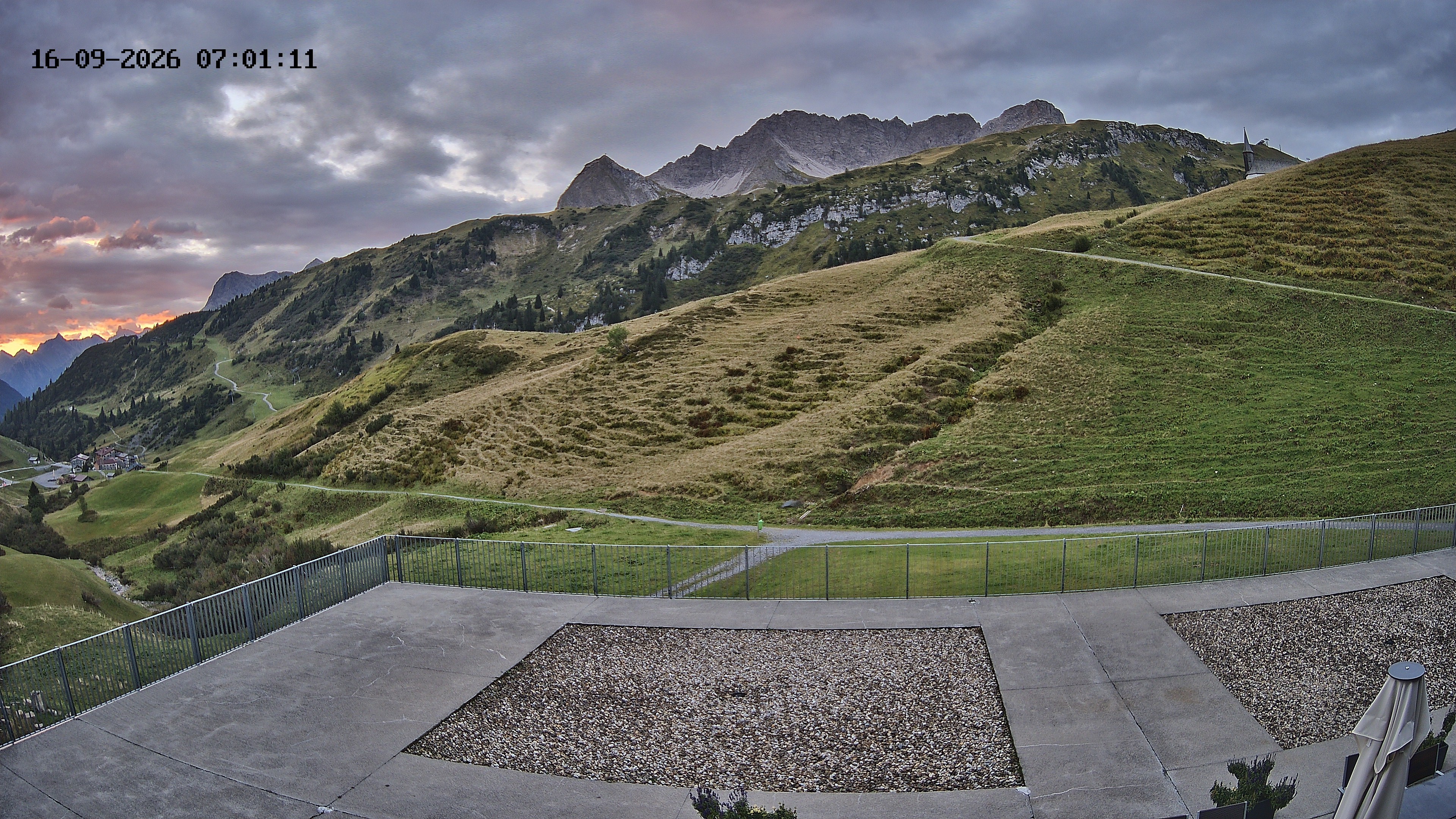 Archiv Foto Webcam Hotel Adler in Warth