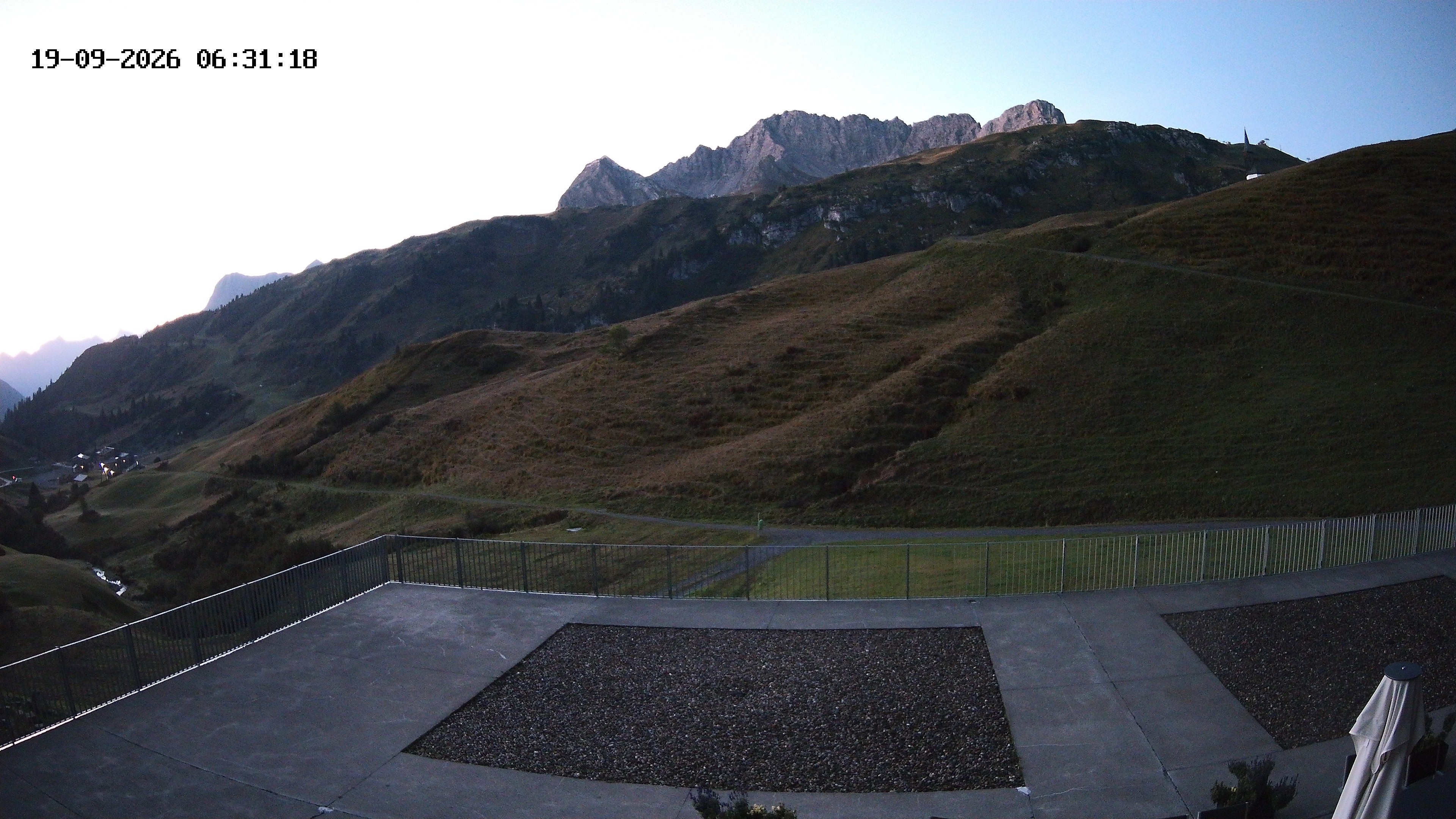 Archived image Webcam Hotel Adler at Warth