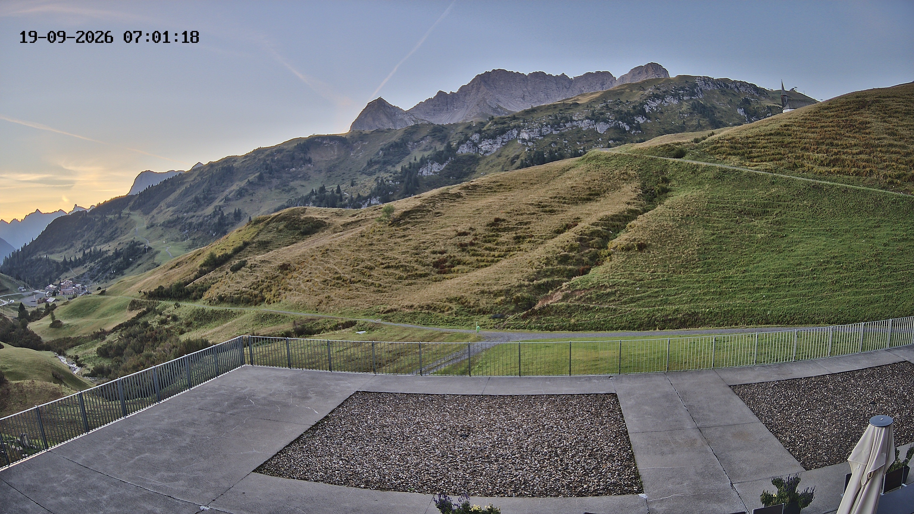 Archived image Webcam Hotel Adler at Warth
