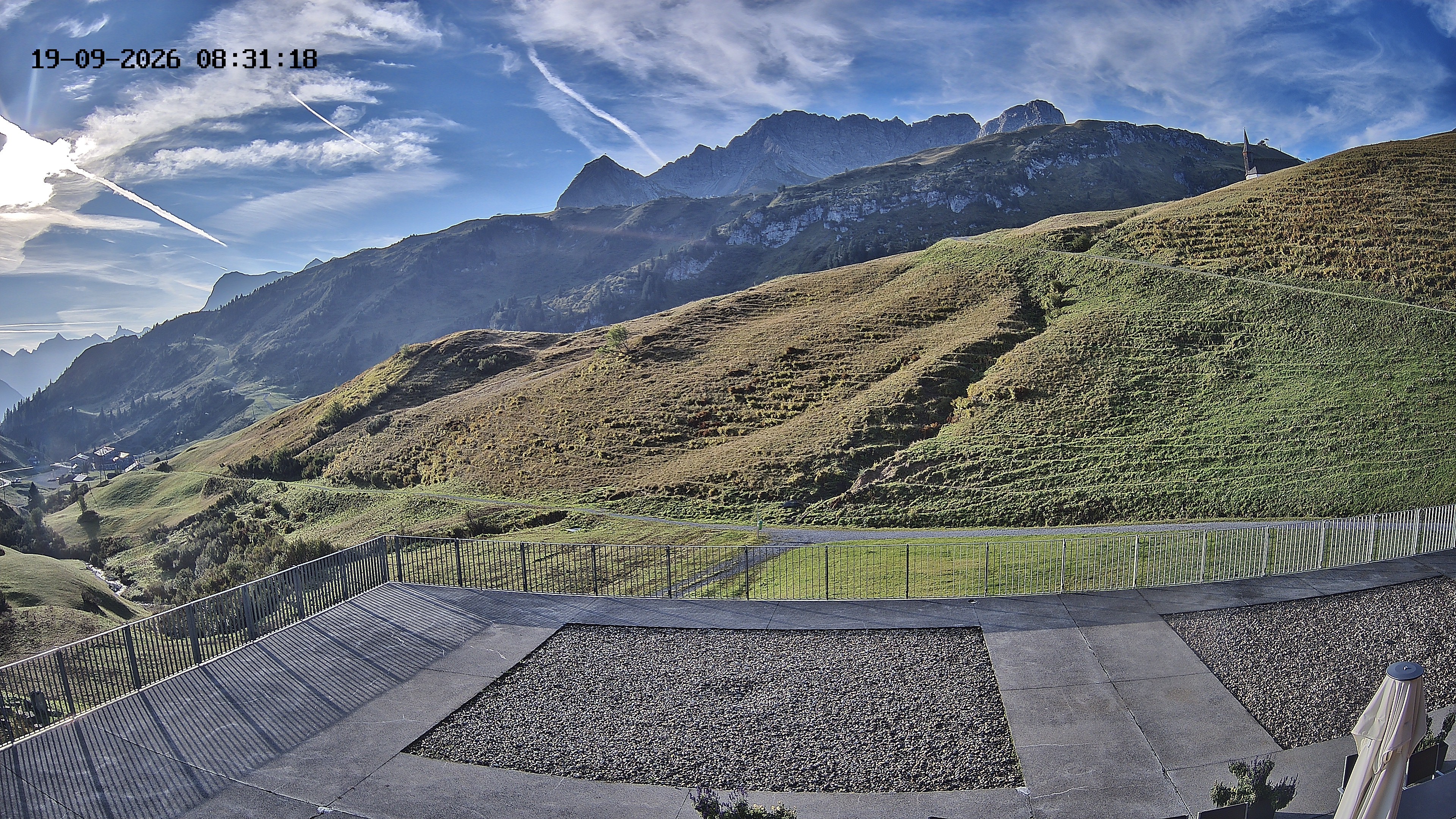Archived image Webcam Hotel Adler at Warth