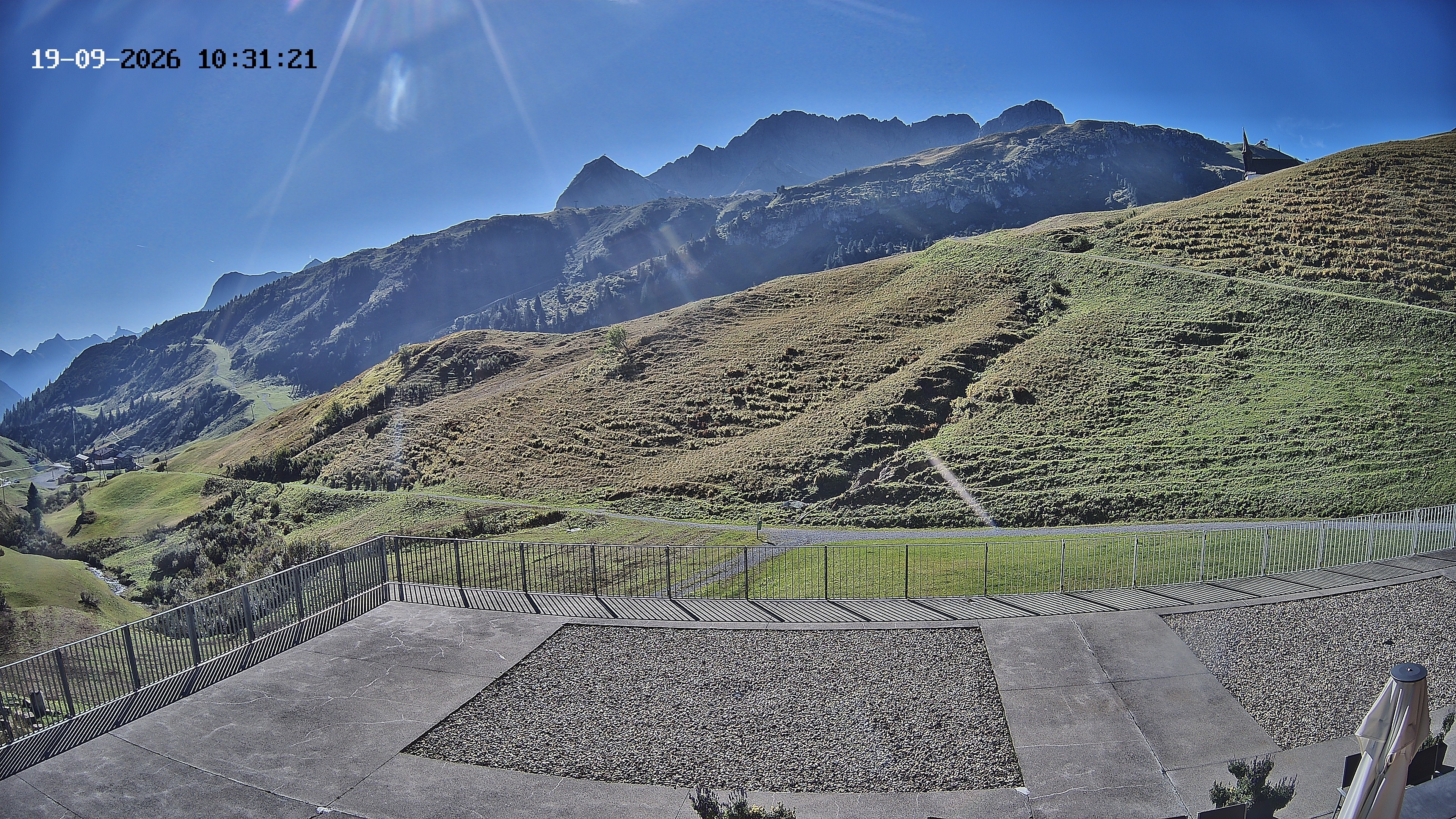Archived image Webcam Hotel Adler at Warth