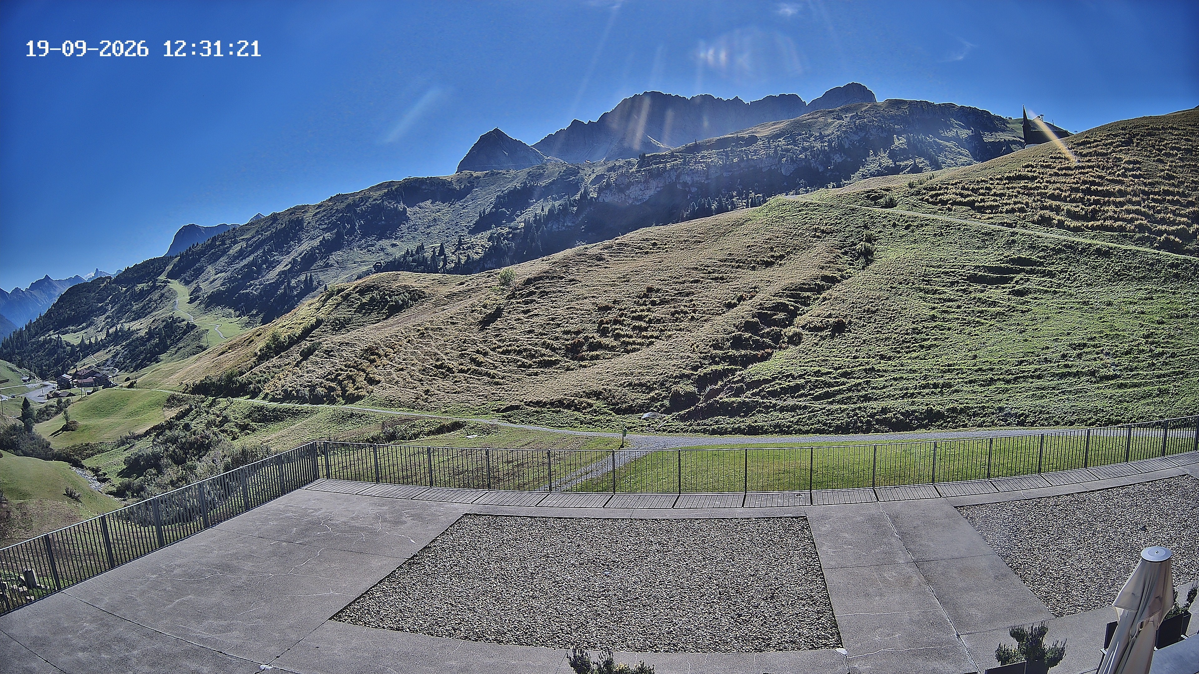 Archived image Webcam Hotel Adler at Warth