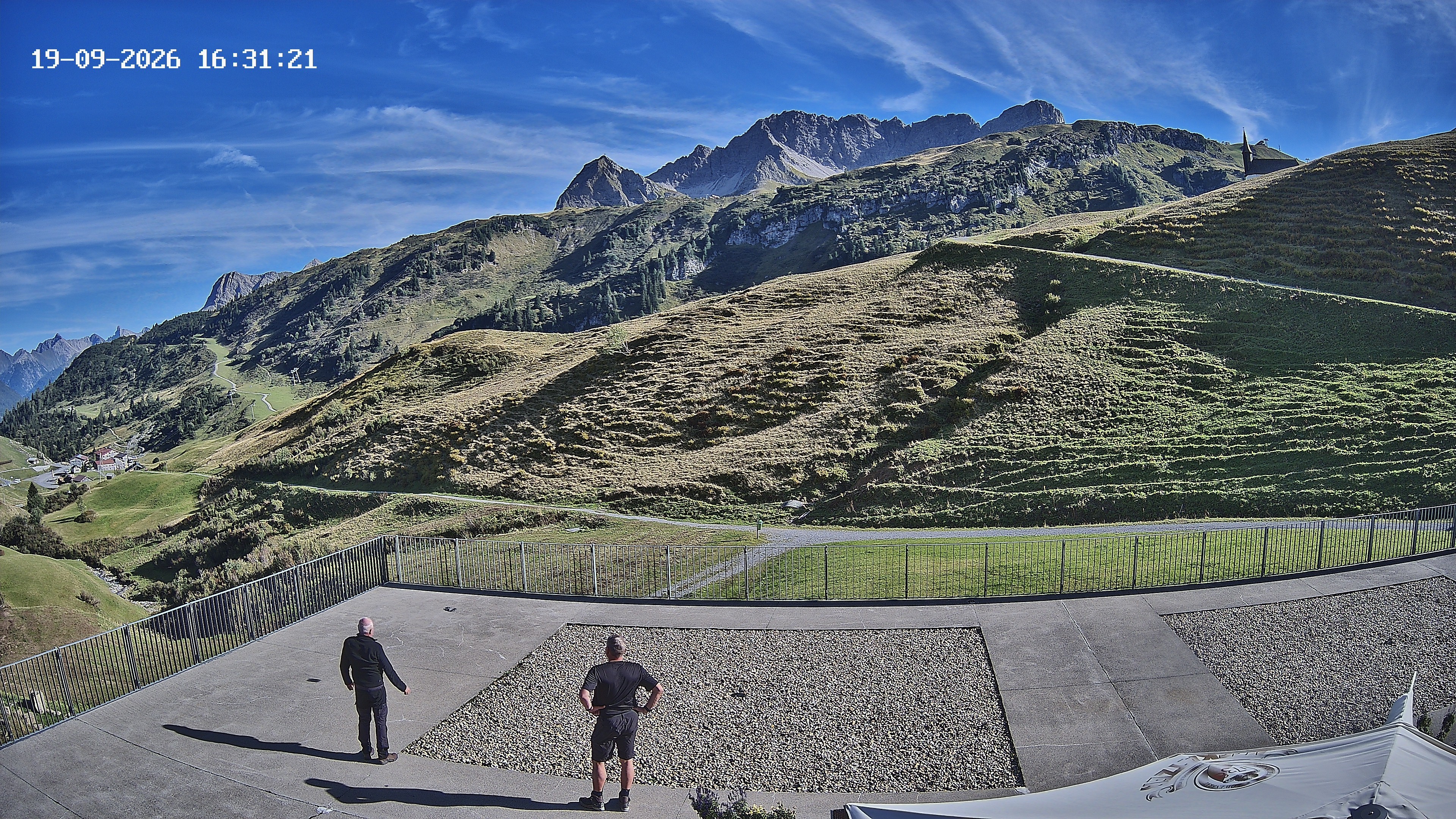 Archived image Webcam Hotel Adler at Warth