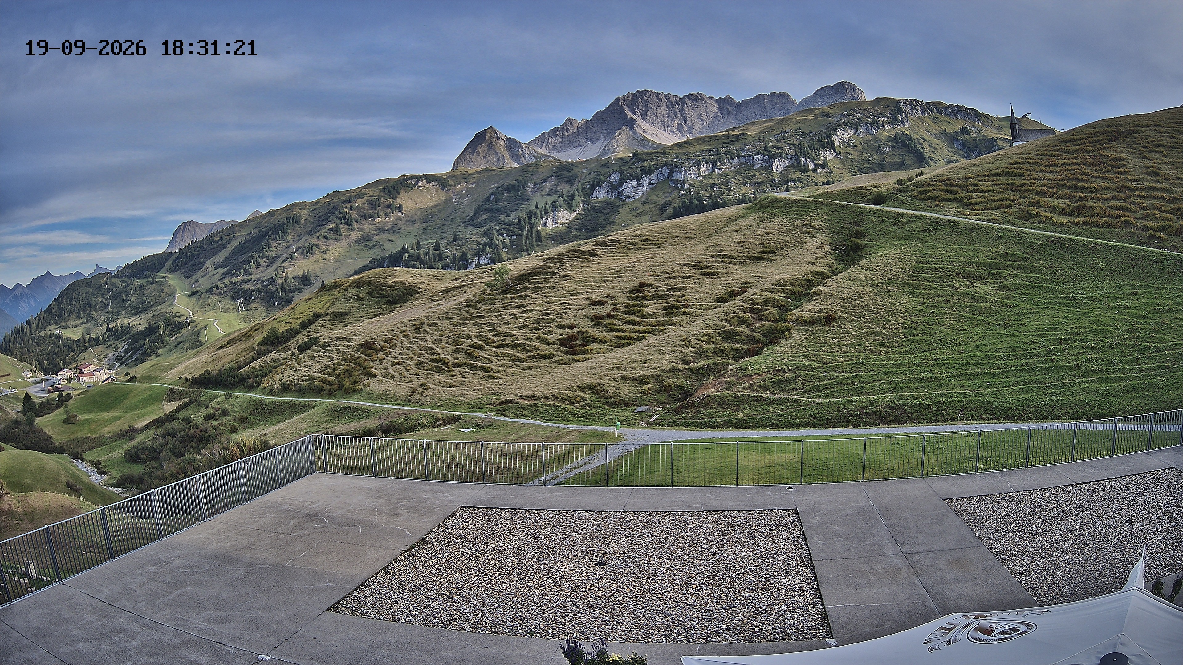 Archived image Webcam Hotel Adler at Warth