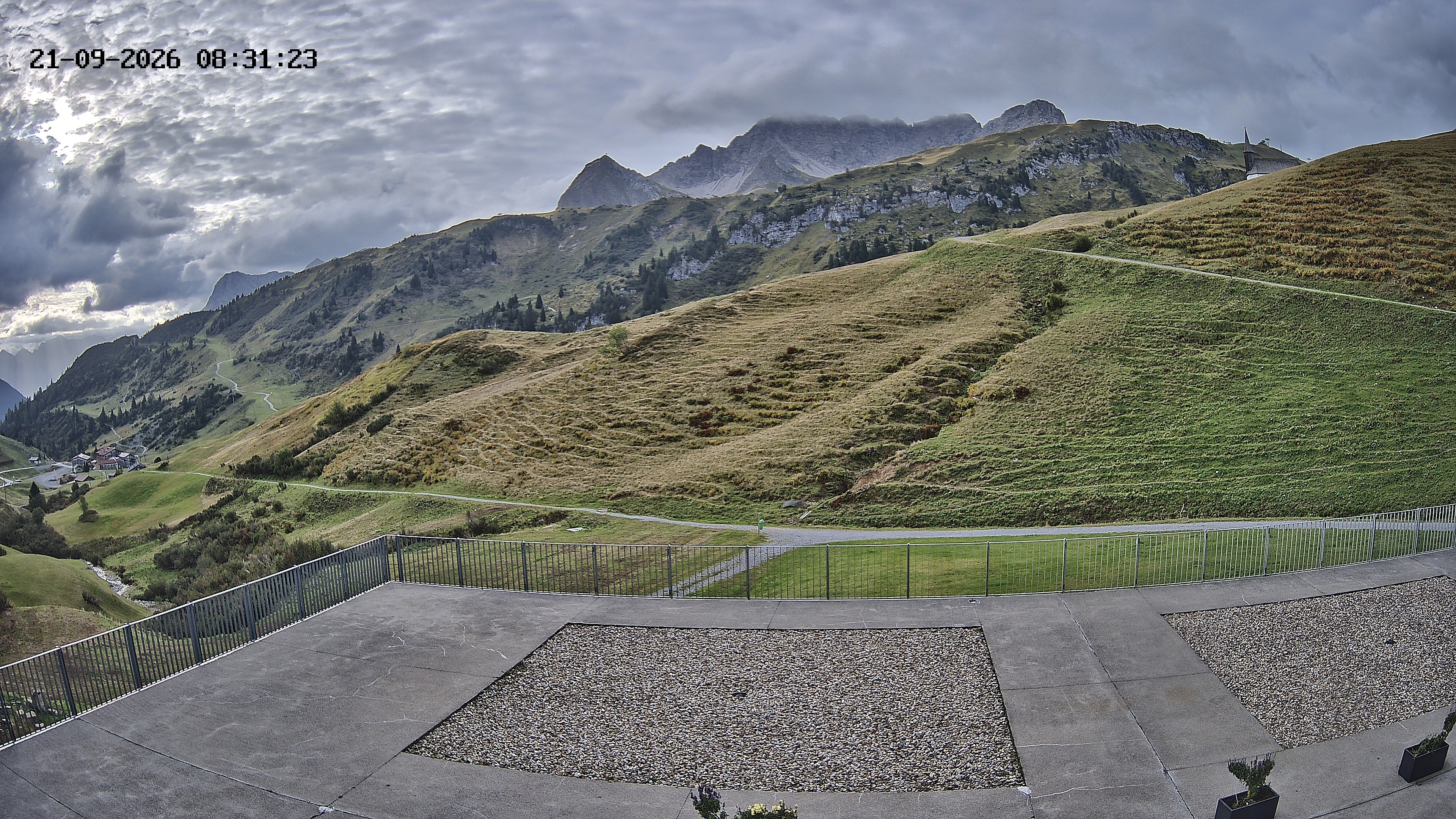 Archived image Webcam Hotel Adler at Warth