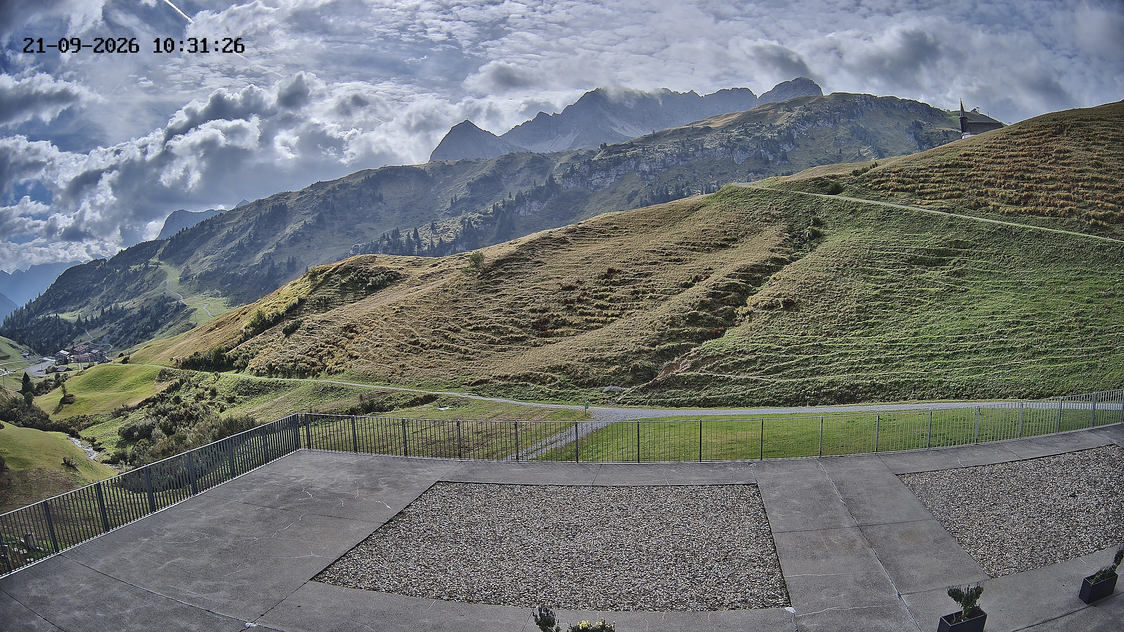 Archived image Webcam Hotel Adler at Warth