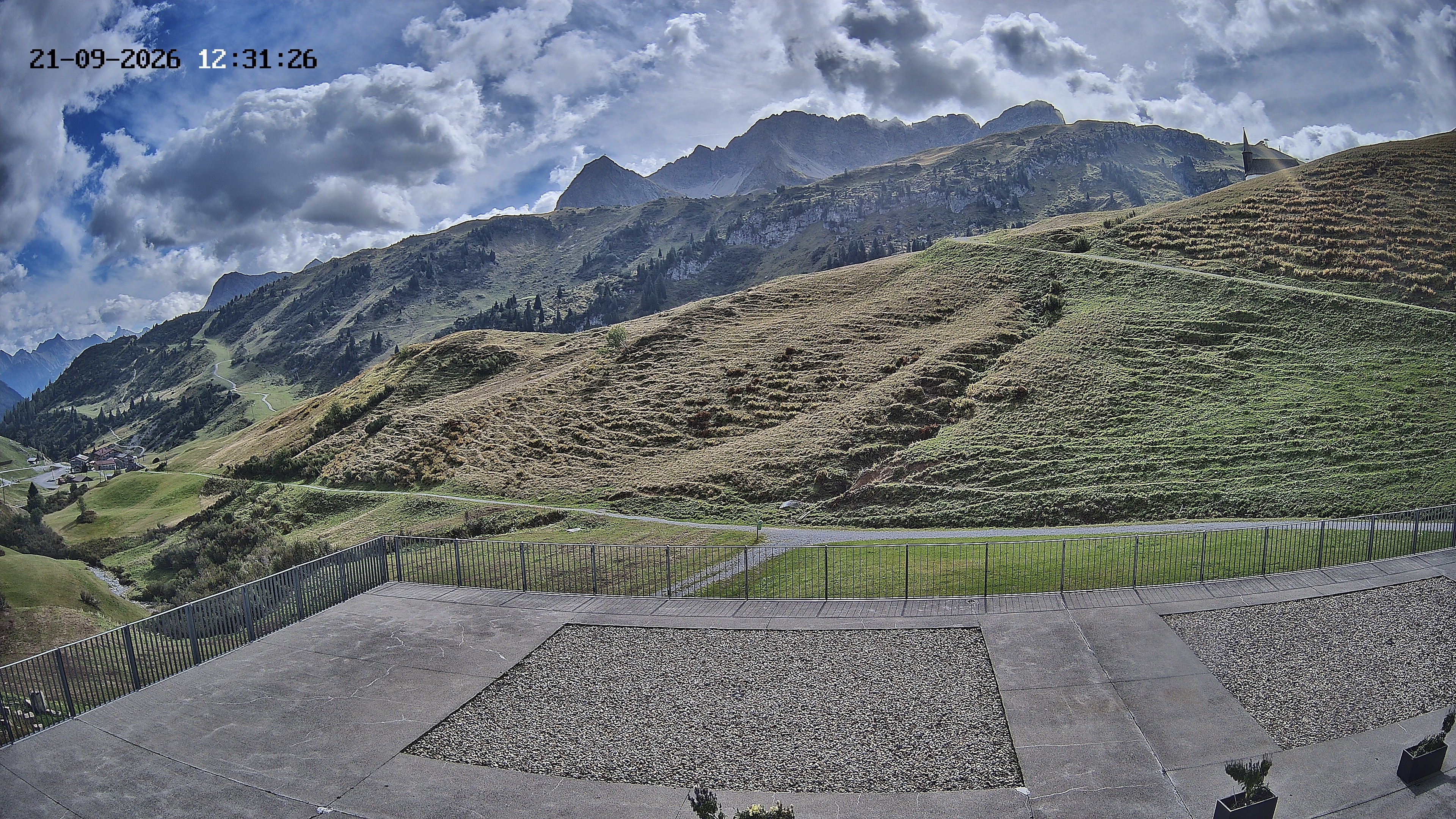 Archived image Webcam Hotel Adler at Warth