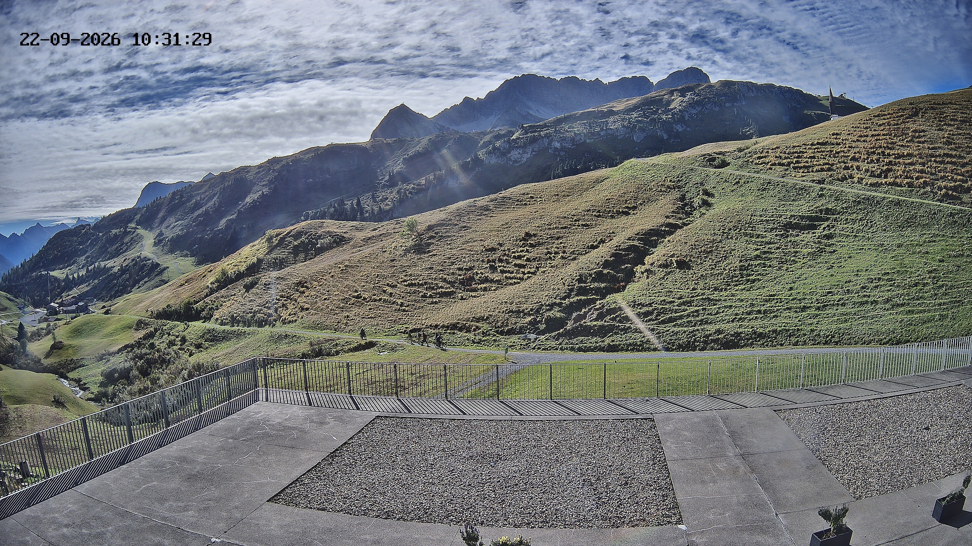 Archived image Webcam Hotel Adler at Warth