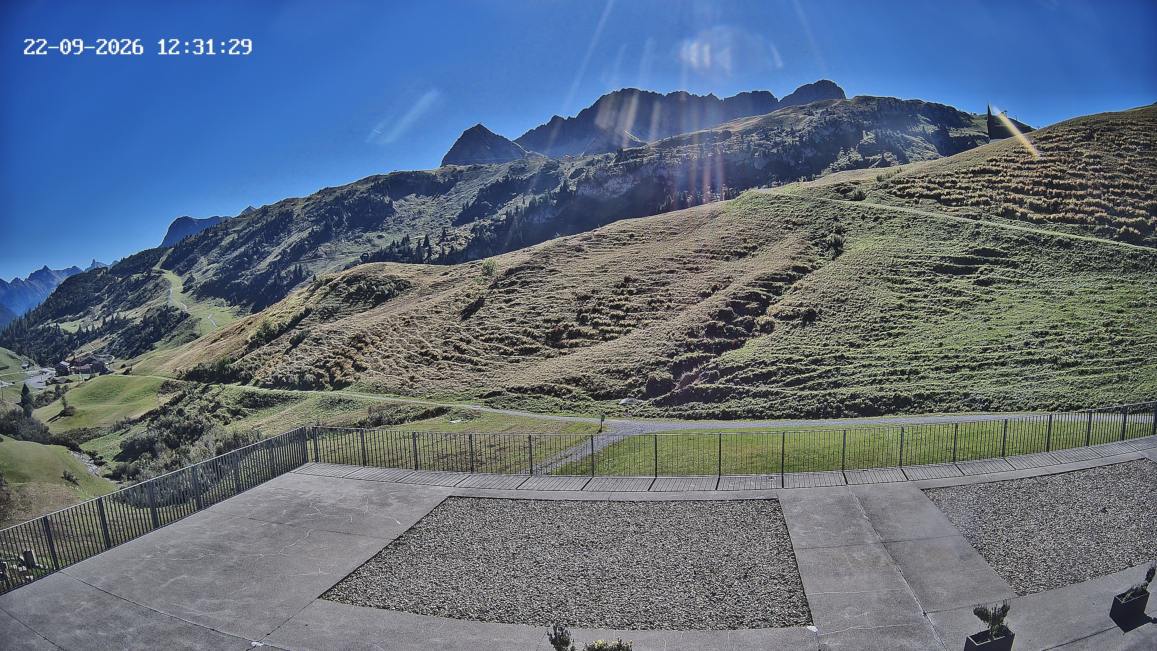 Archived image Webcam Hotel Adler at Warth