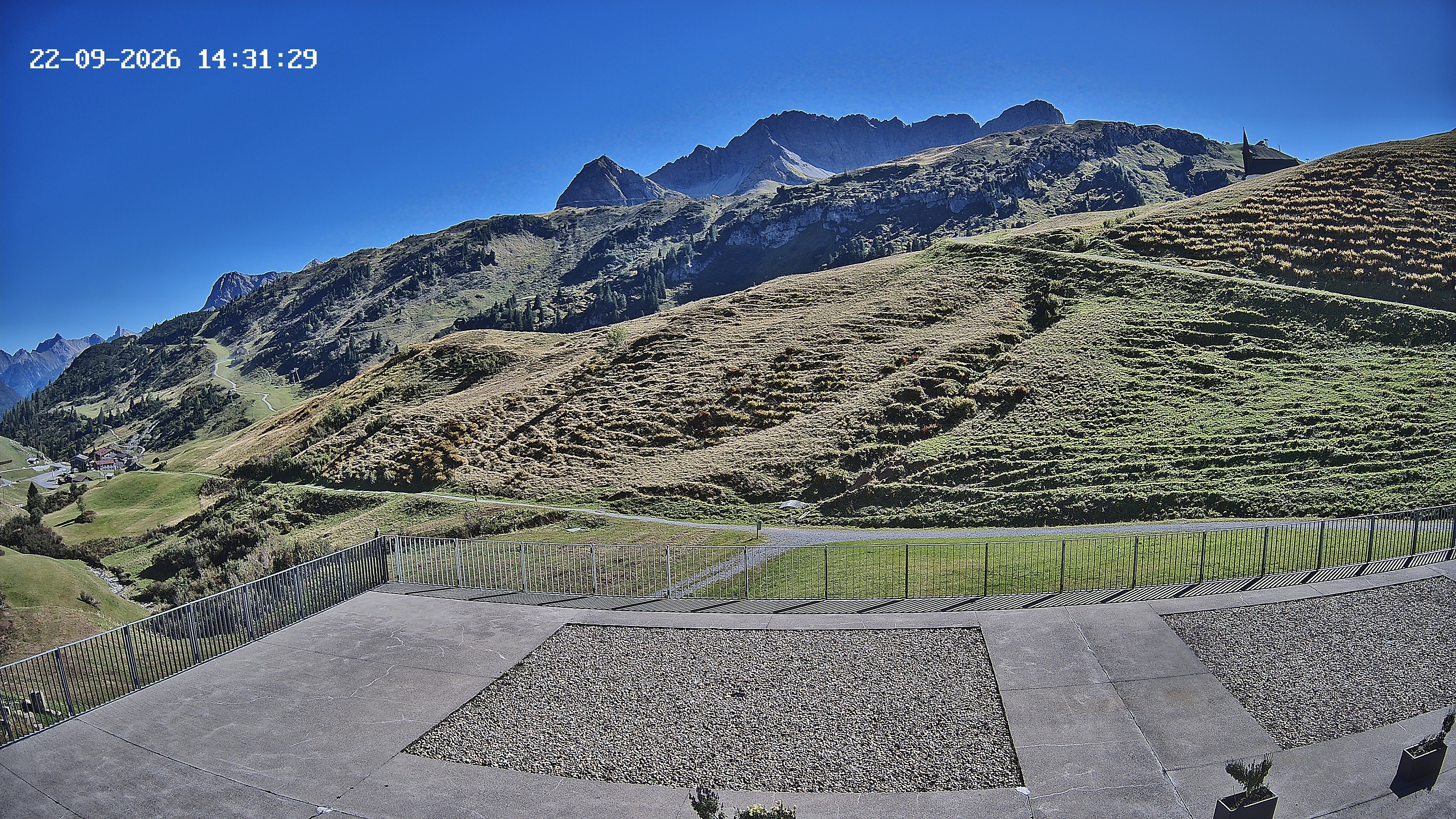 Archived image Webcam Hotel Adler at Warth
