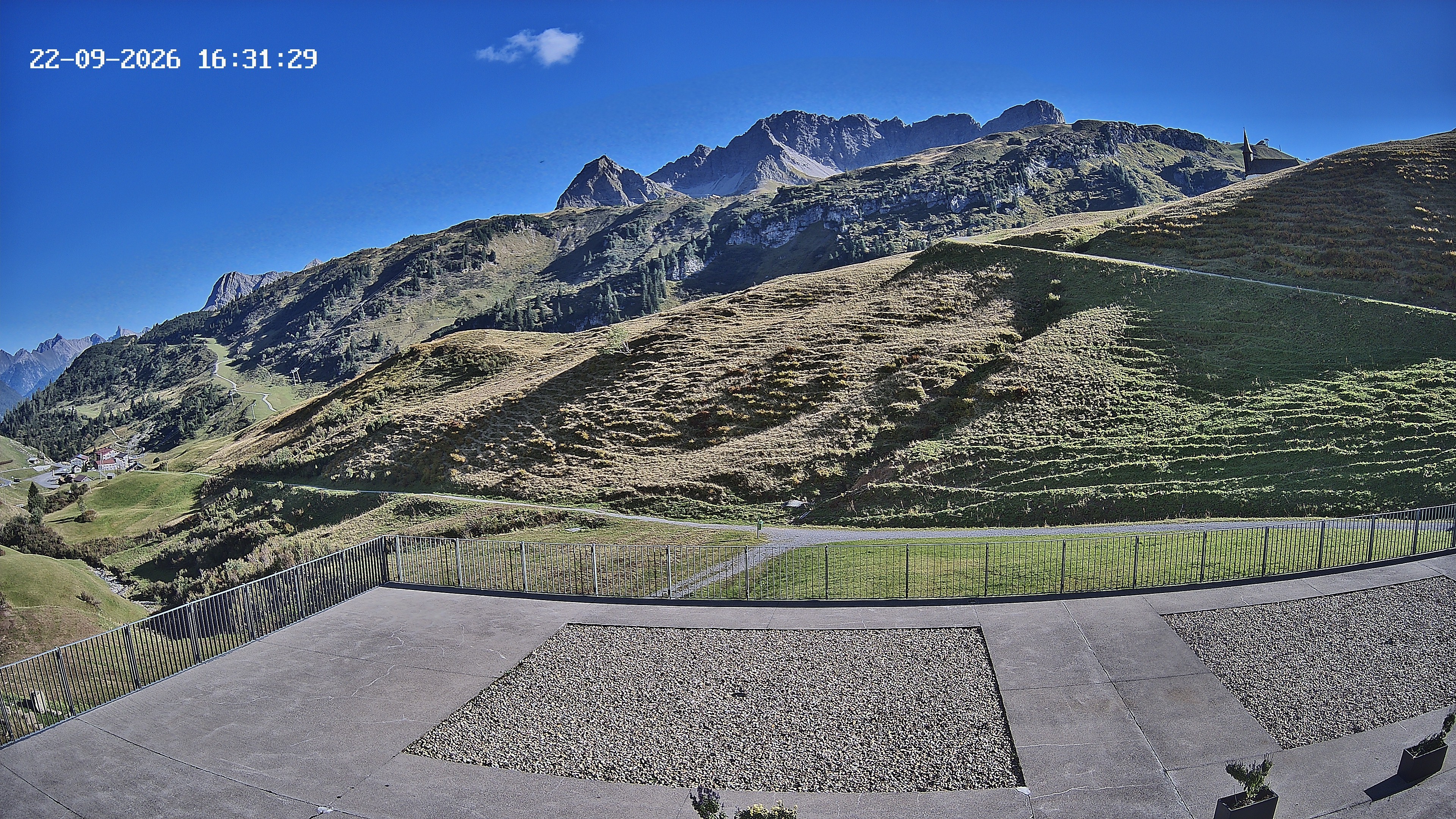Archived image Webcam Hotel Adler at Warth