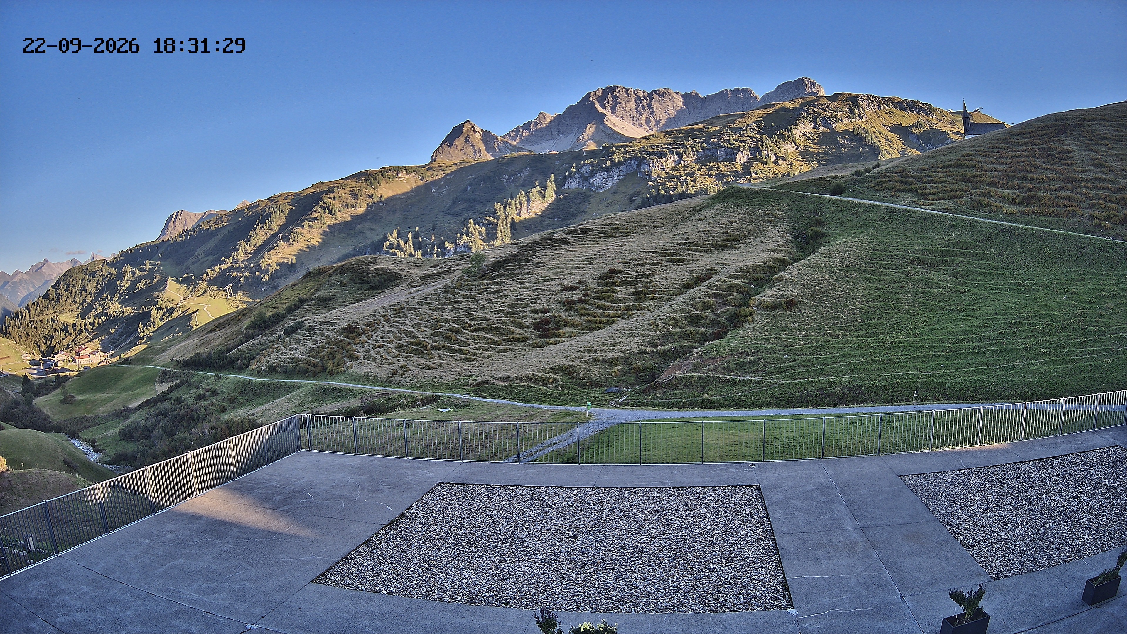 Archived image Webcam Hotel Adler at Warth