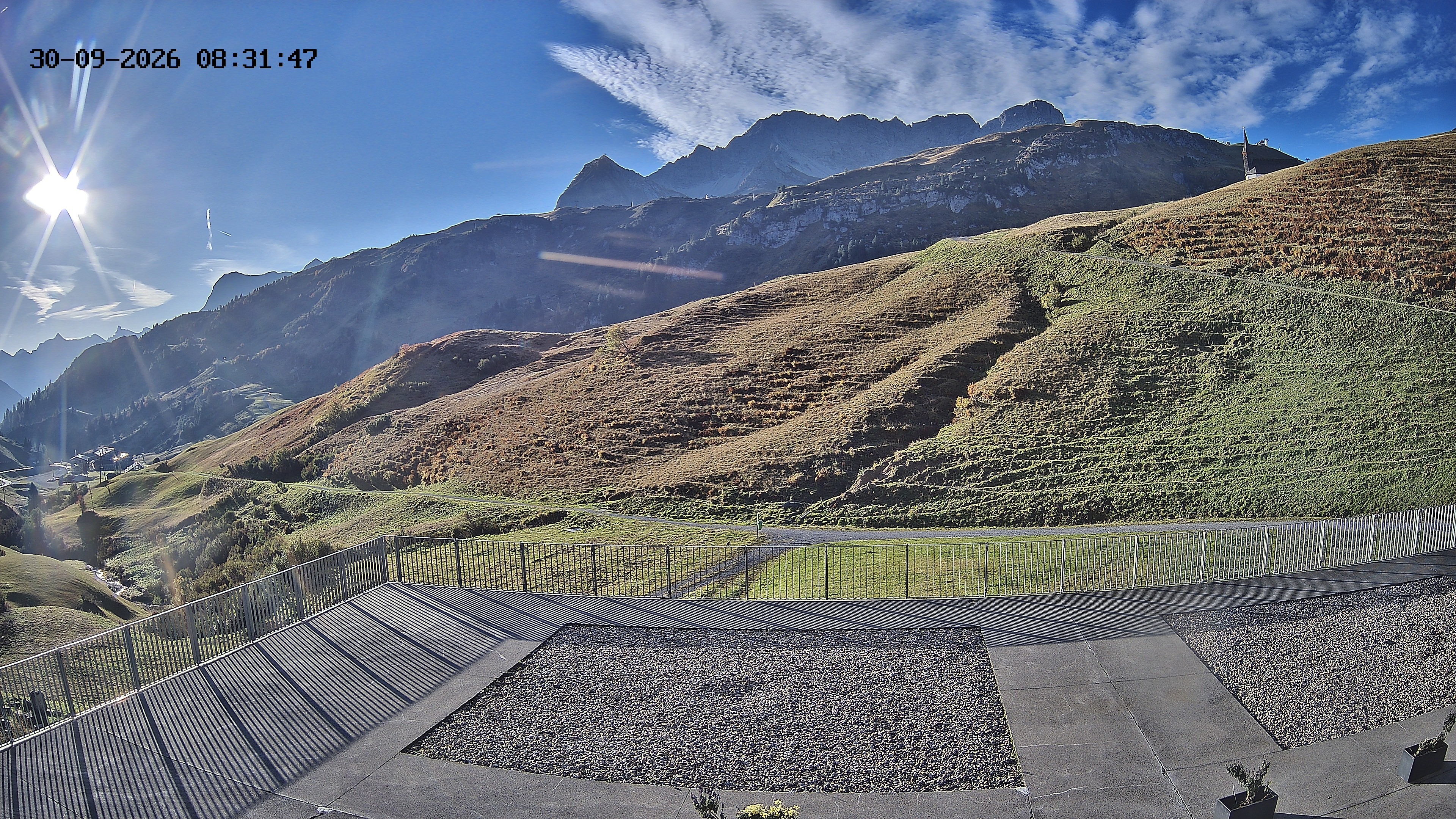 Archived image Webcam Hotel Adler at Warth