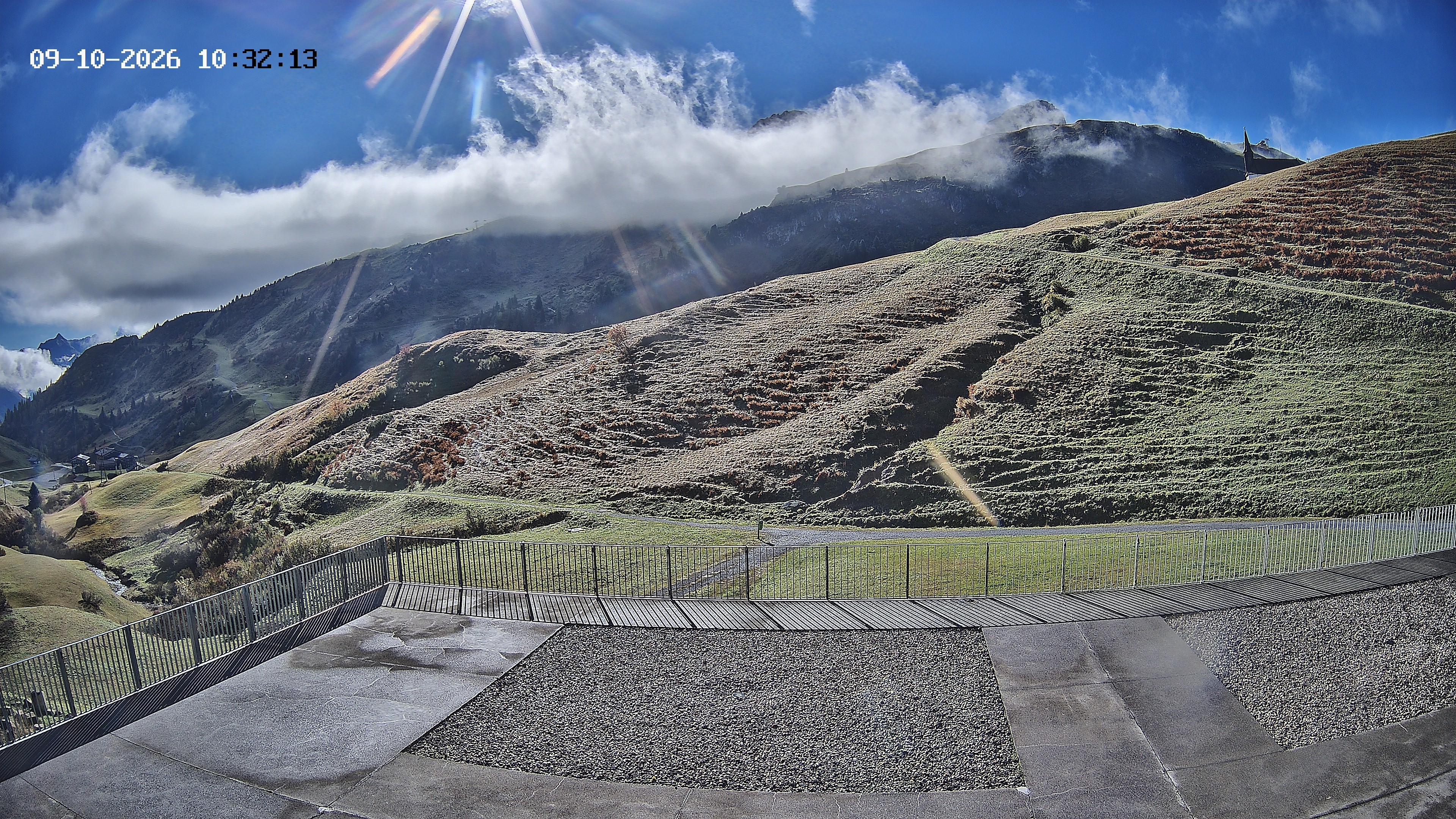 Archived image Webcam Hotel Adler at Warth