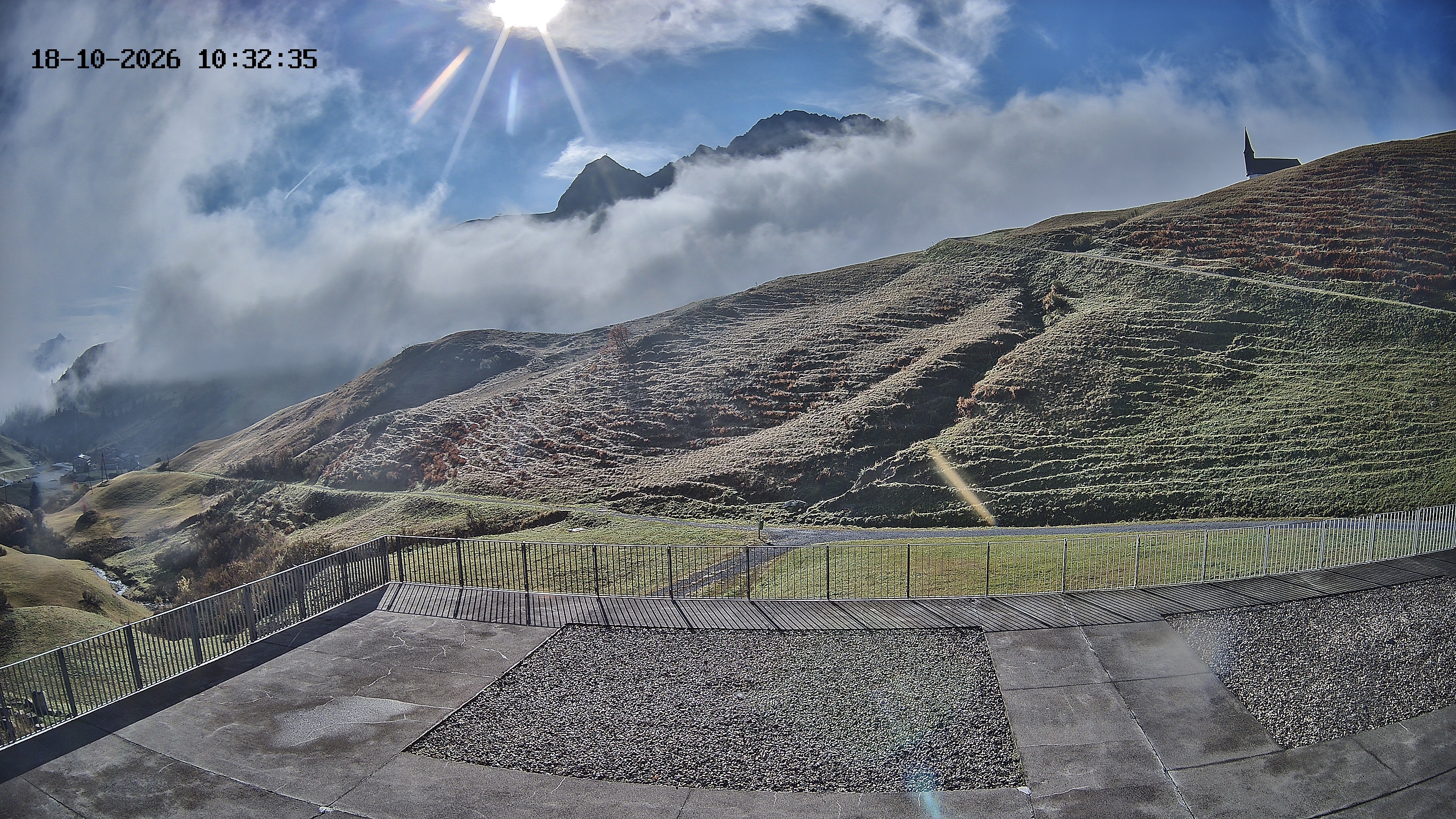 Archived image Webcam Hotel Adler at Warth