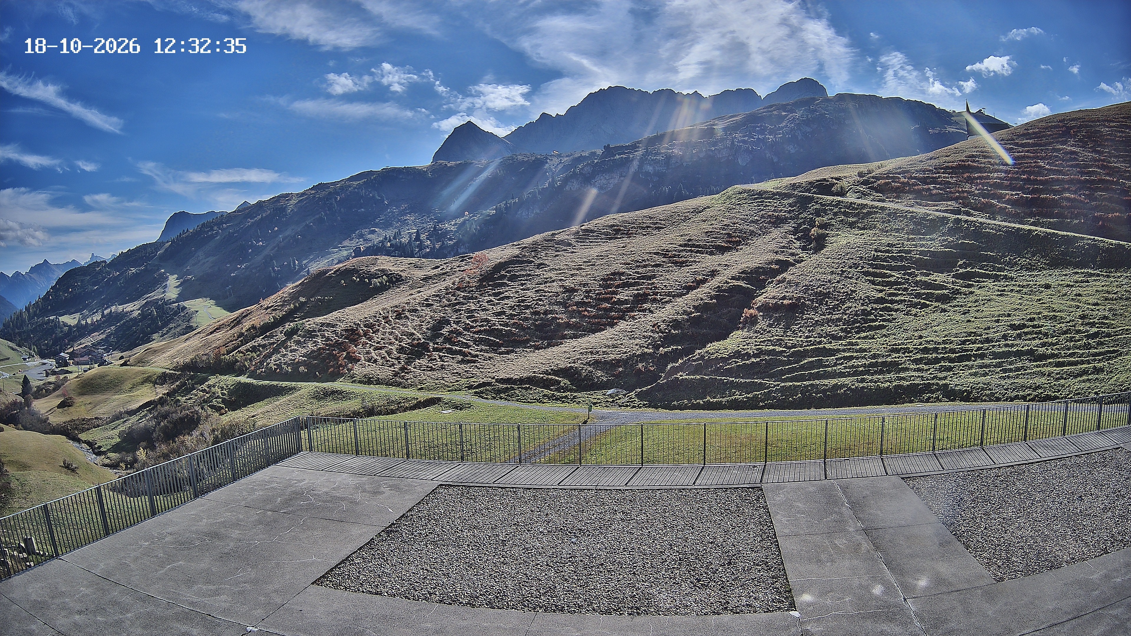 Archived image Webcam Hotel Adler at Warth