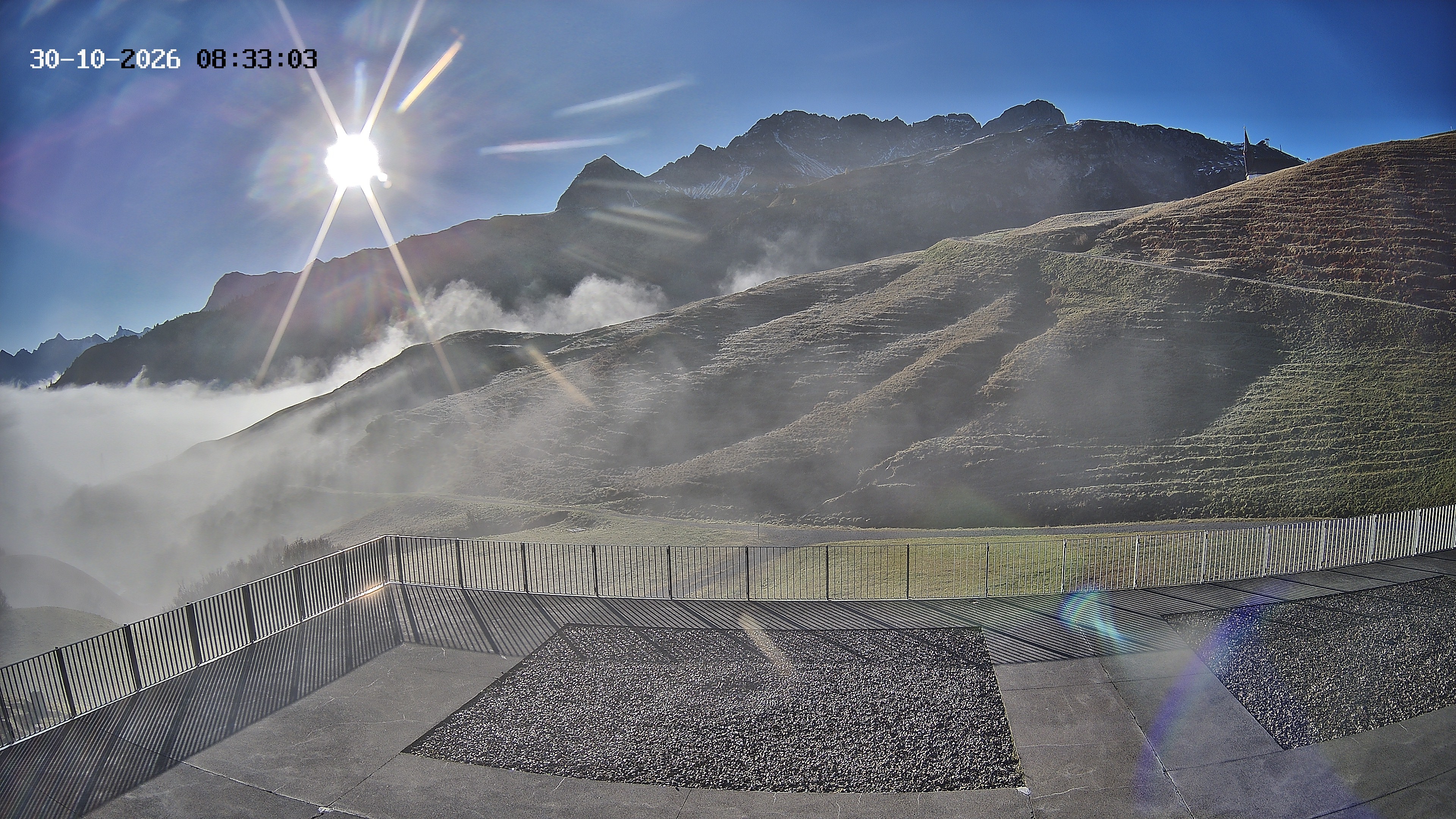 Archived image Webcam Hotel Adler at Warth