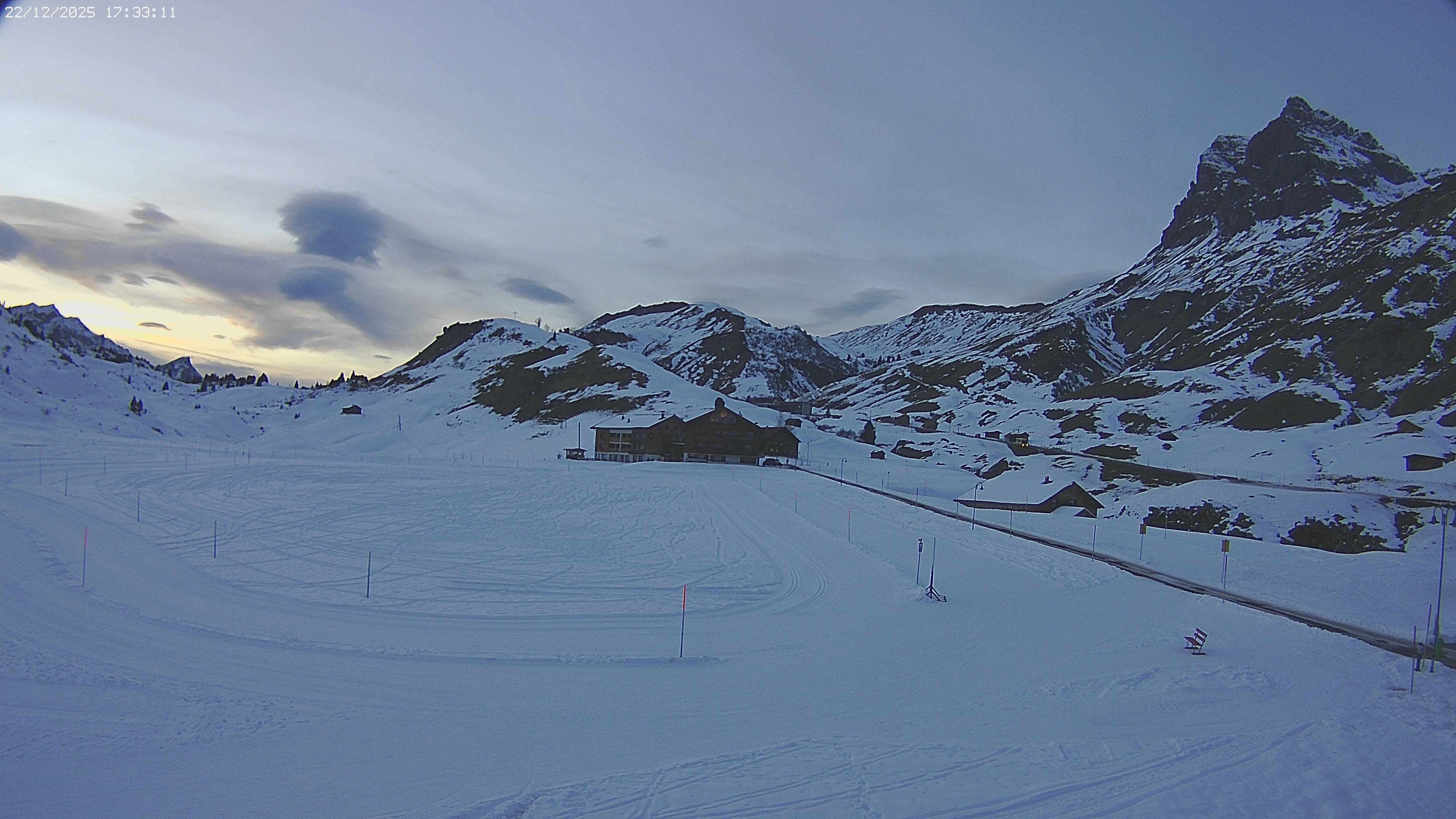 Archiv Foto Webcam Jägeralpe bei Warth