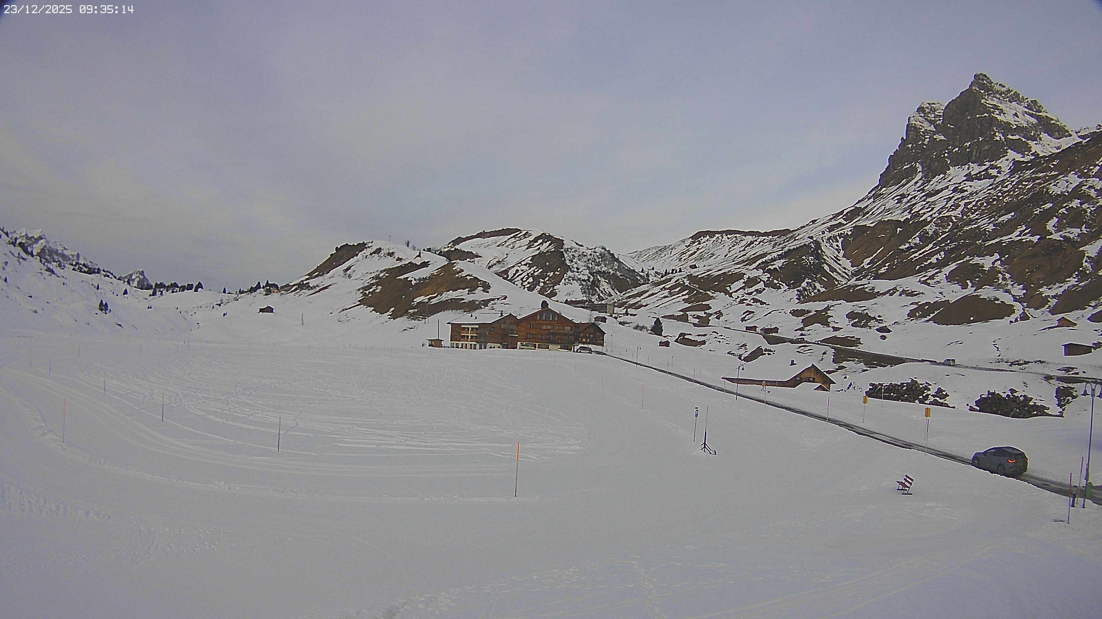 Archiv Foto Webcam Jägeralpe bei Warth