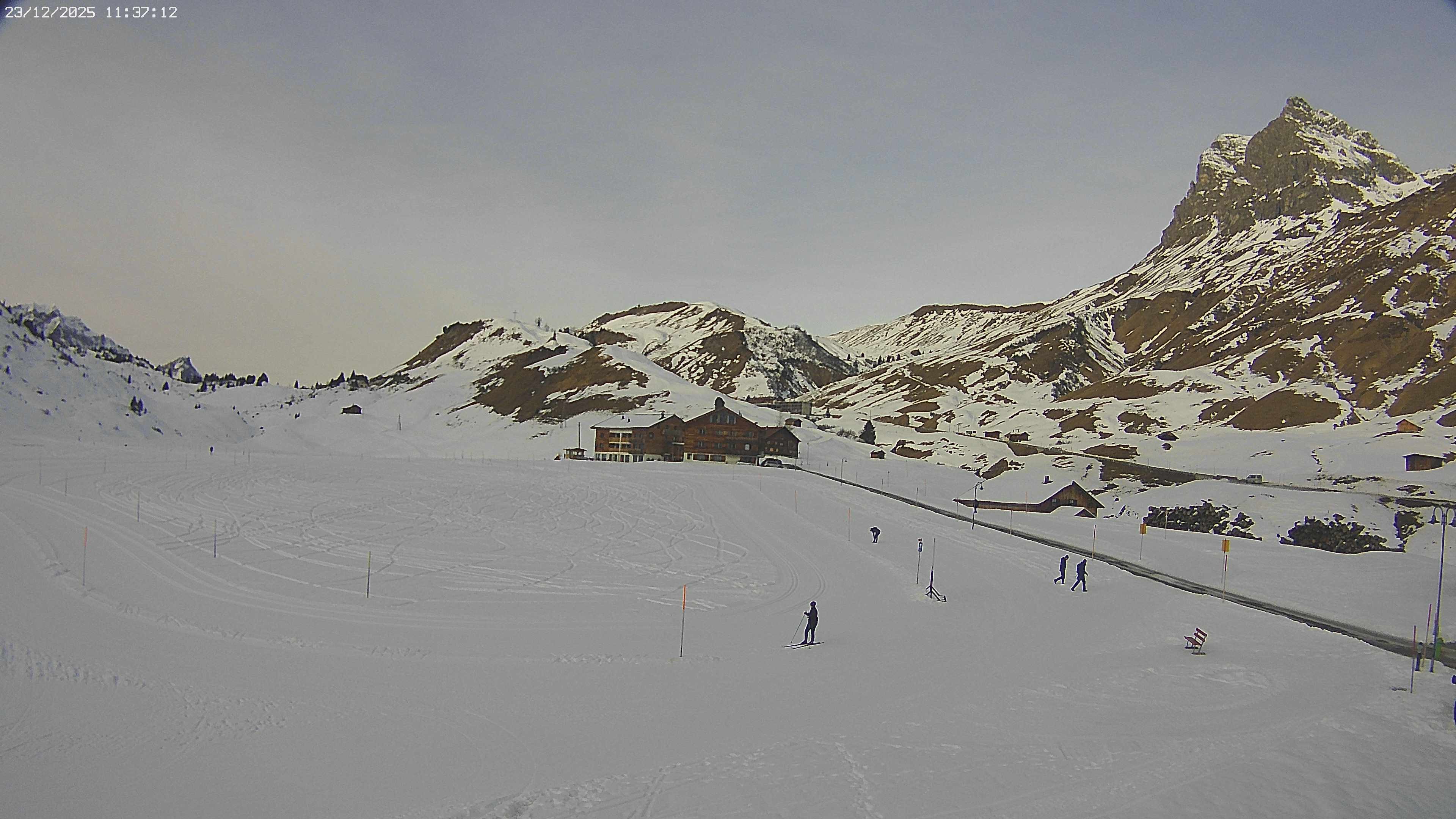 Archiv Foto Webcam Jägeralpe bei Warth