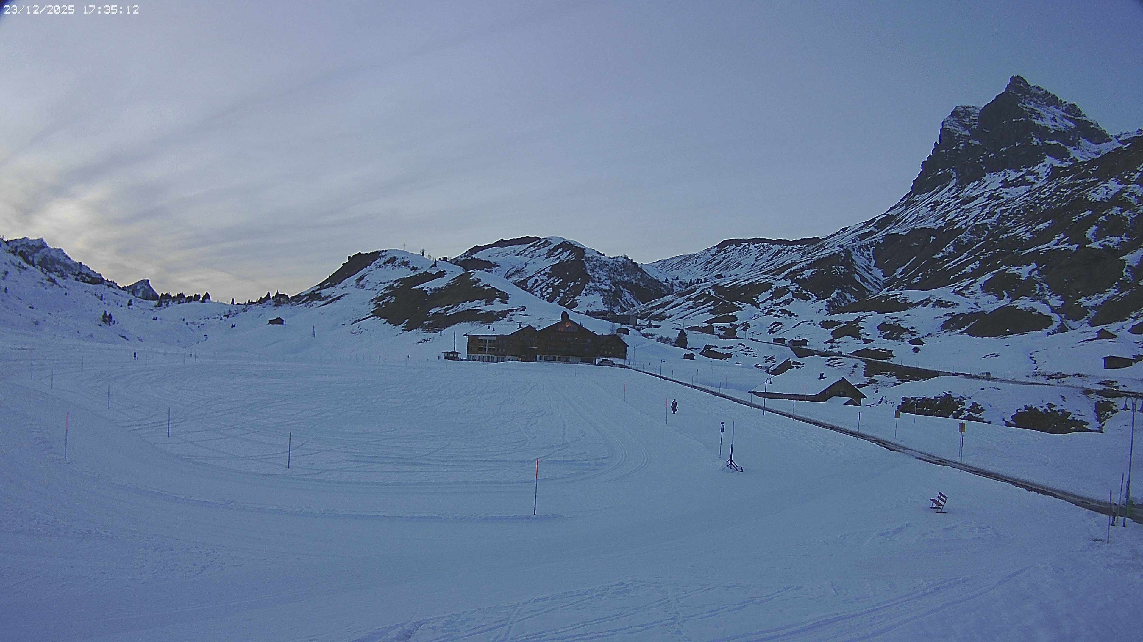 Archiv Foto Webcam Jägeralpe bei Warth