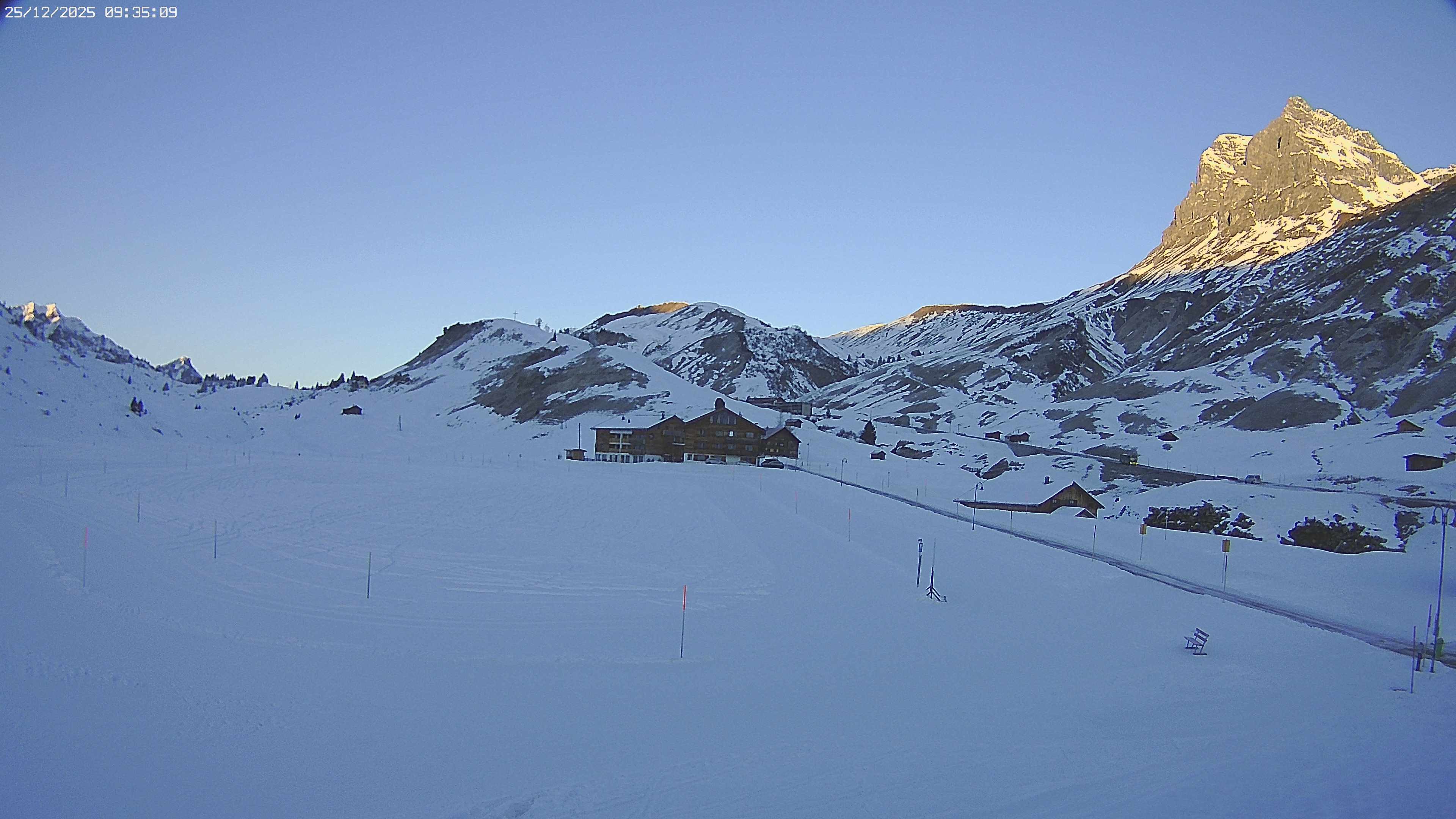 Archiv Foto Webcam Jägeralpe bei Warth