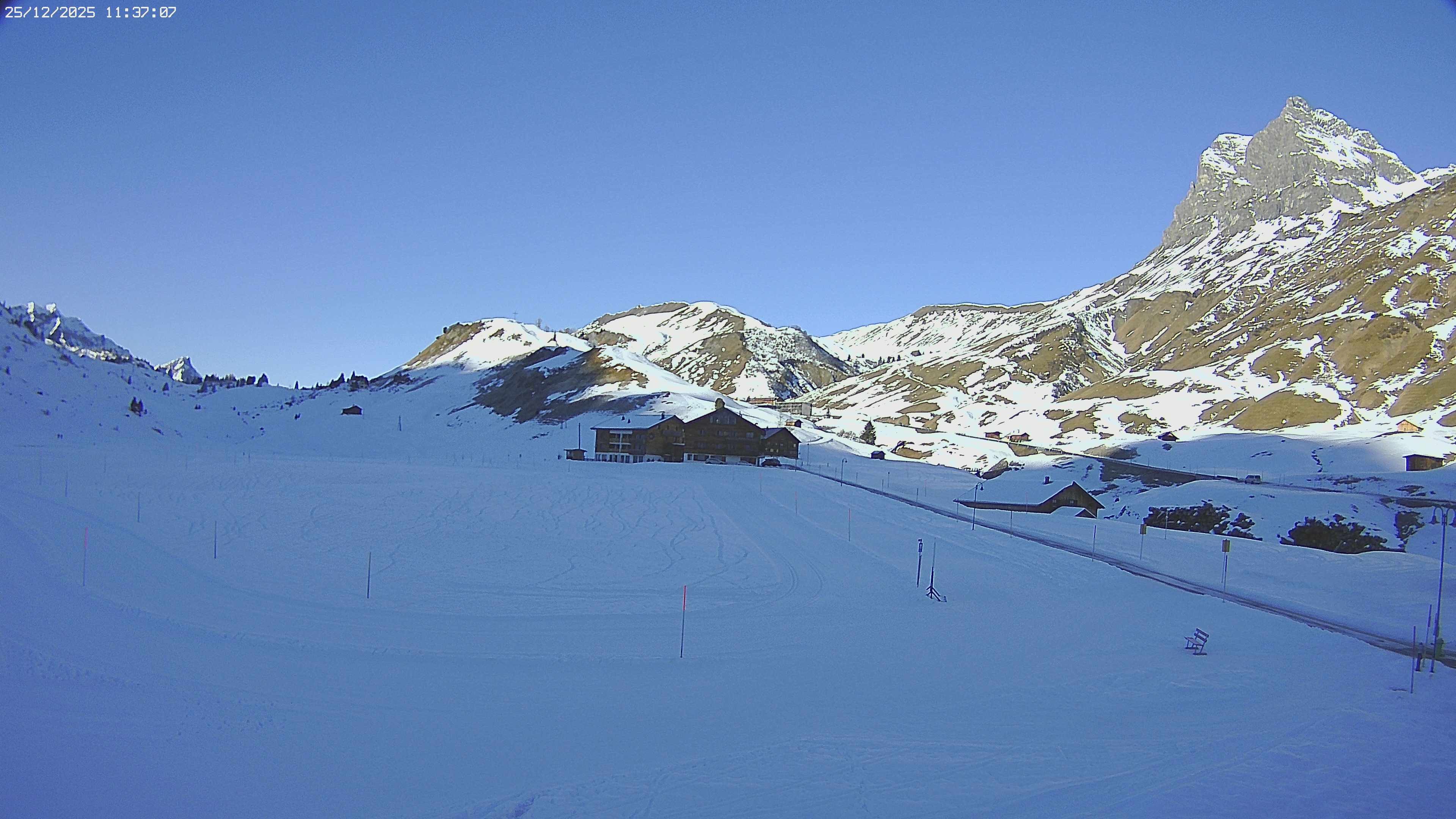 Archiv Foto Webcam Jägeralpe bei Warth