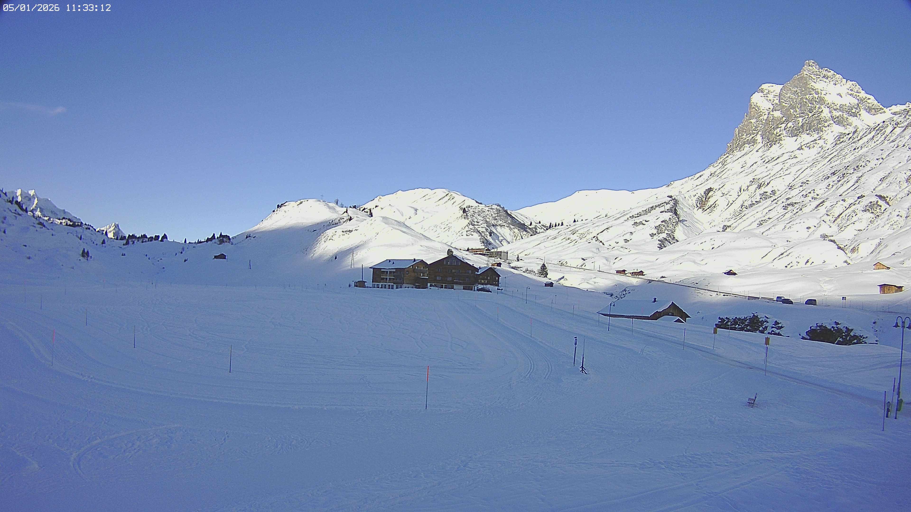 Archiv Foto Webcam Jägeralpe bei Warth