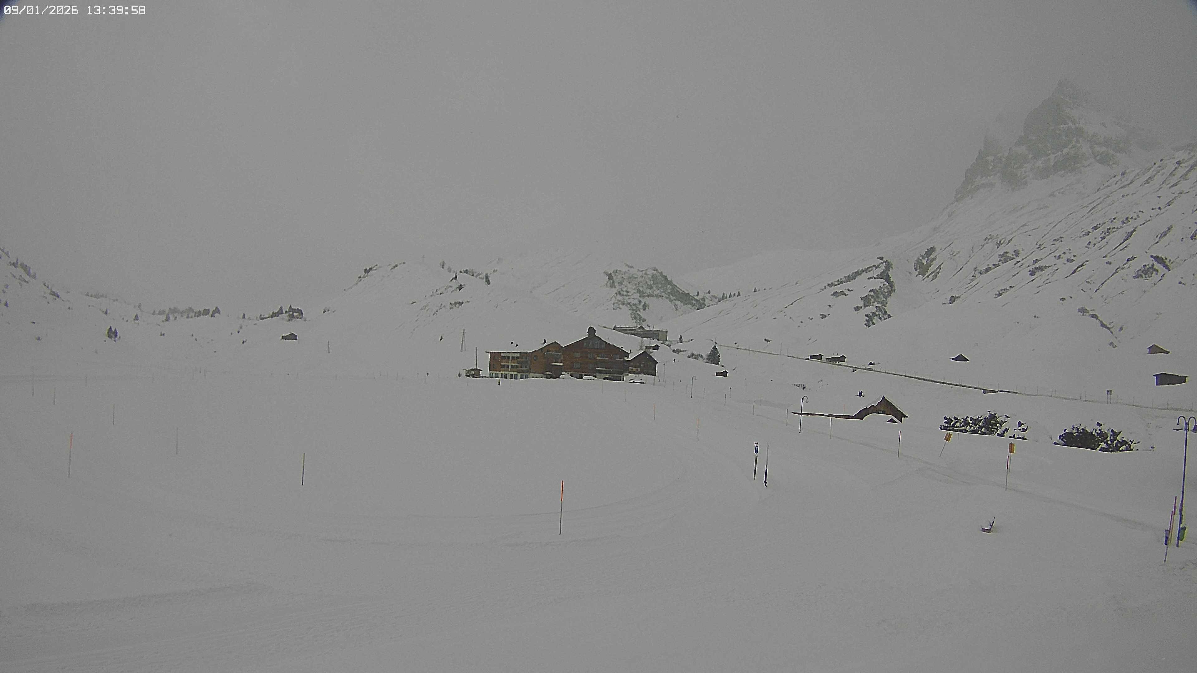 Archiv Foto Webcam Jägeralpe bei Warth