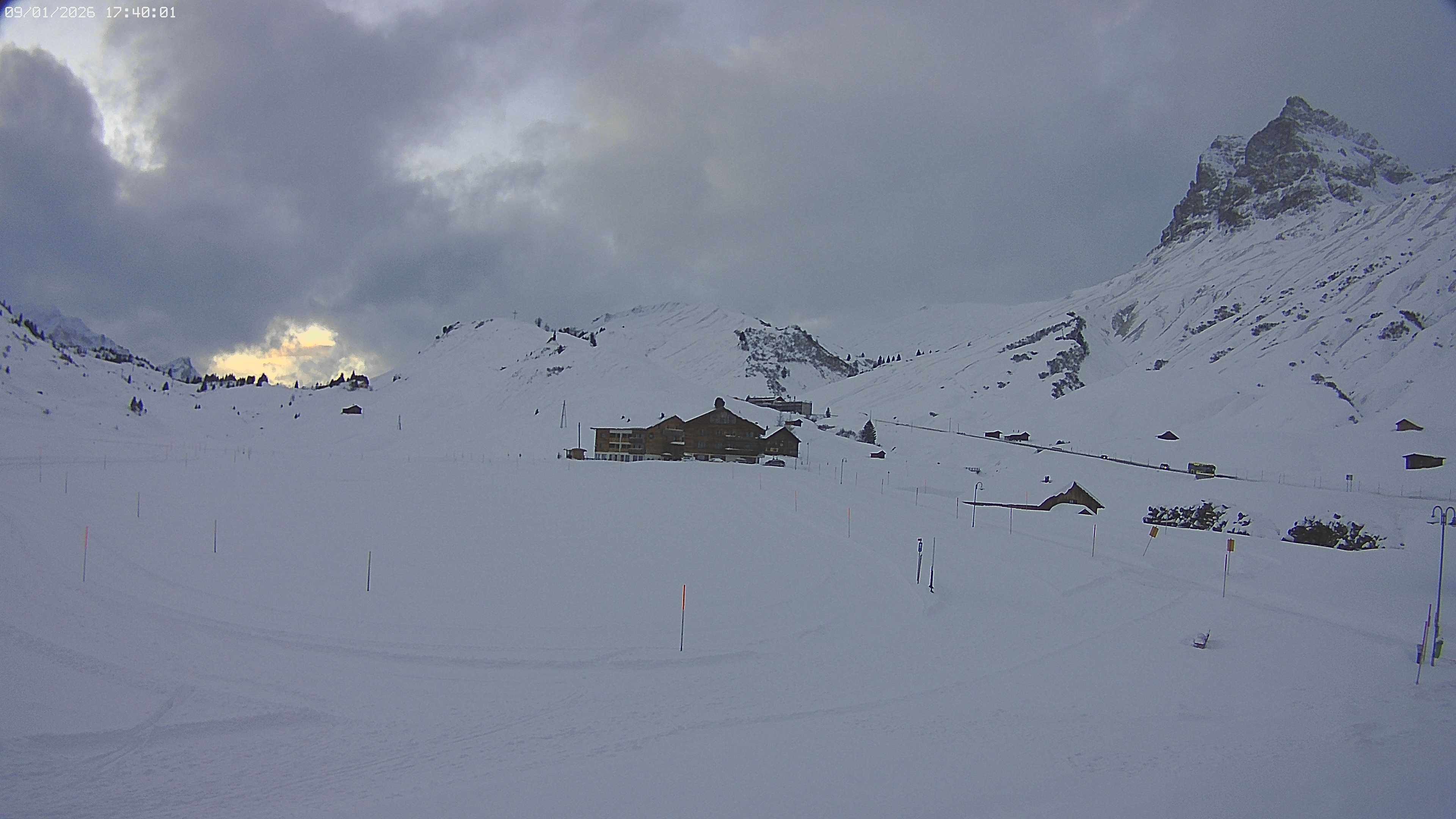 Archiv Foto Webcam Jägeralpe bei Warth