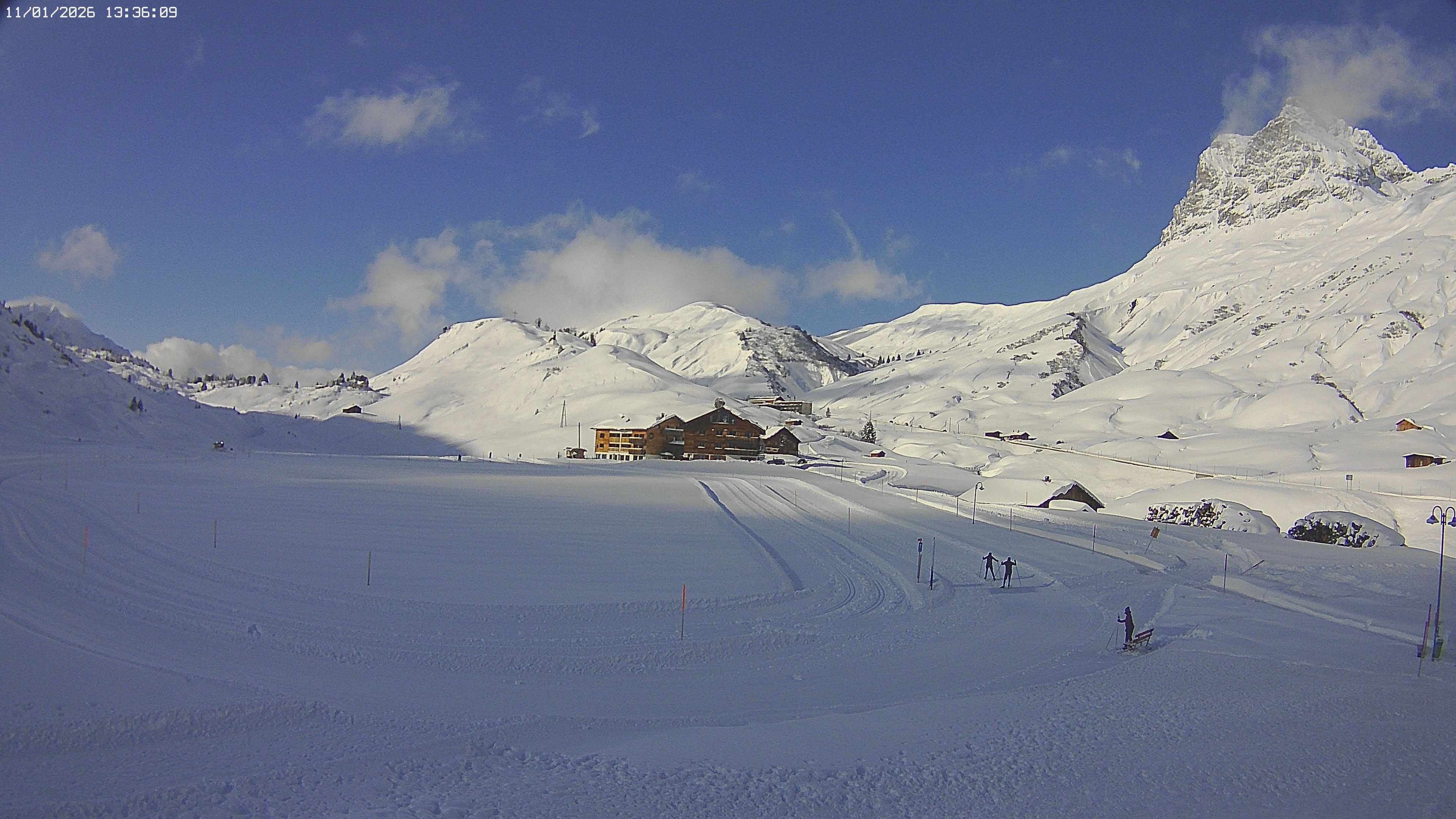 Archiv Foto Webcam Jägeralpe bei Warth